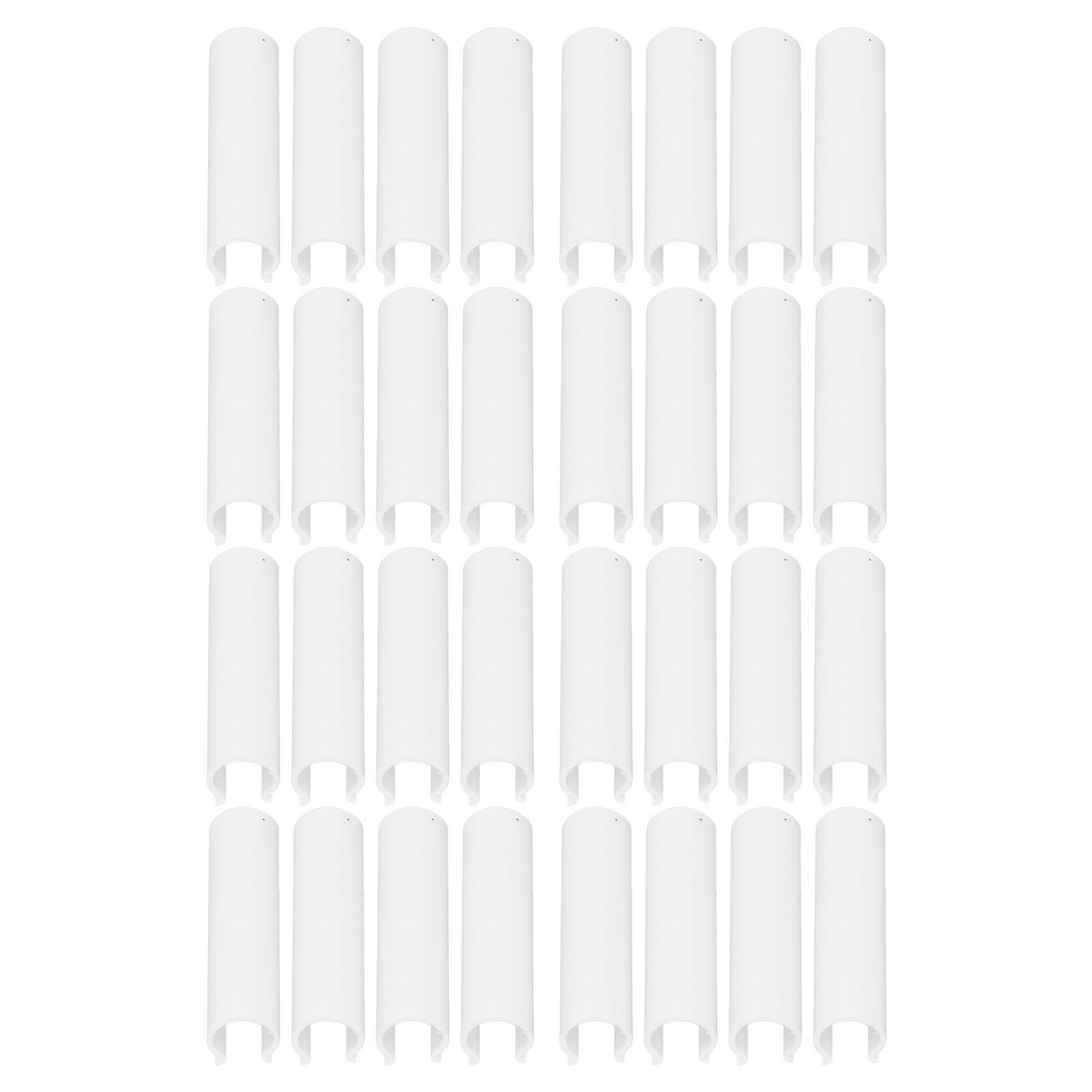 32Pcs Greenhouse Pipe Clamp PVC Multifunctional Reusable Pool Cover Clamp for