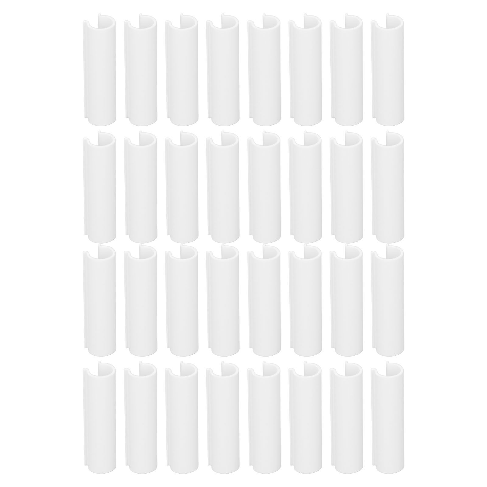 32Pcs Greenhouse Pipe Clamp PVC Multifunctional Reusable Pool Cover Clamp for view 3
