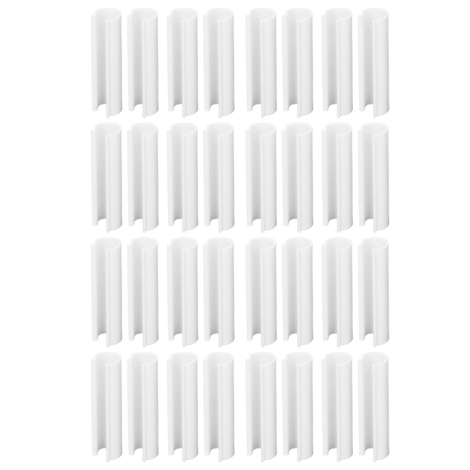 32Pcs Greenhouse Pipe Clamp PVC Multifunctional Reusable Pool Cover Clamp for view 4