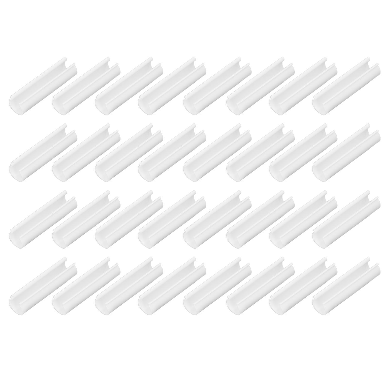 32Pcs Greenhouse Pipe Clamp PVC Multifunctional Reusable Pool Cover Clamp for view 10