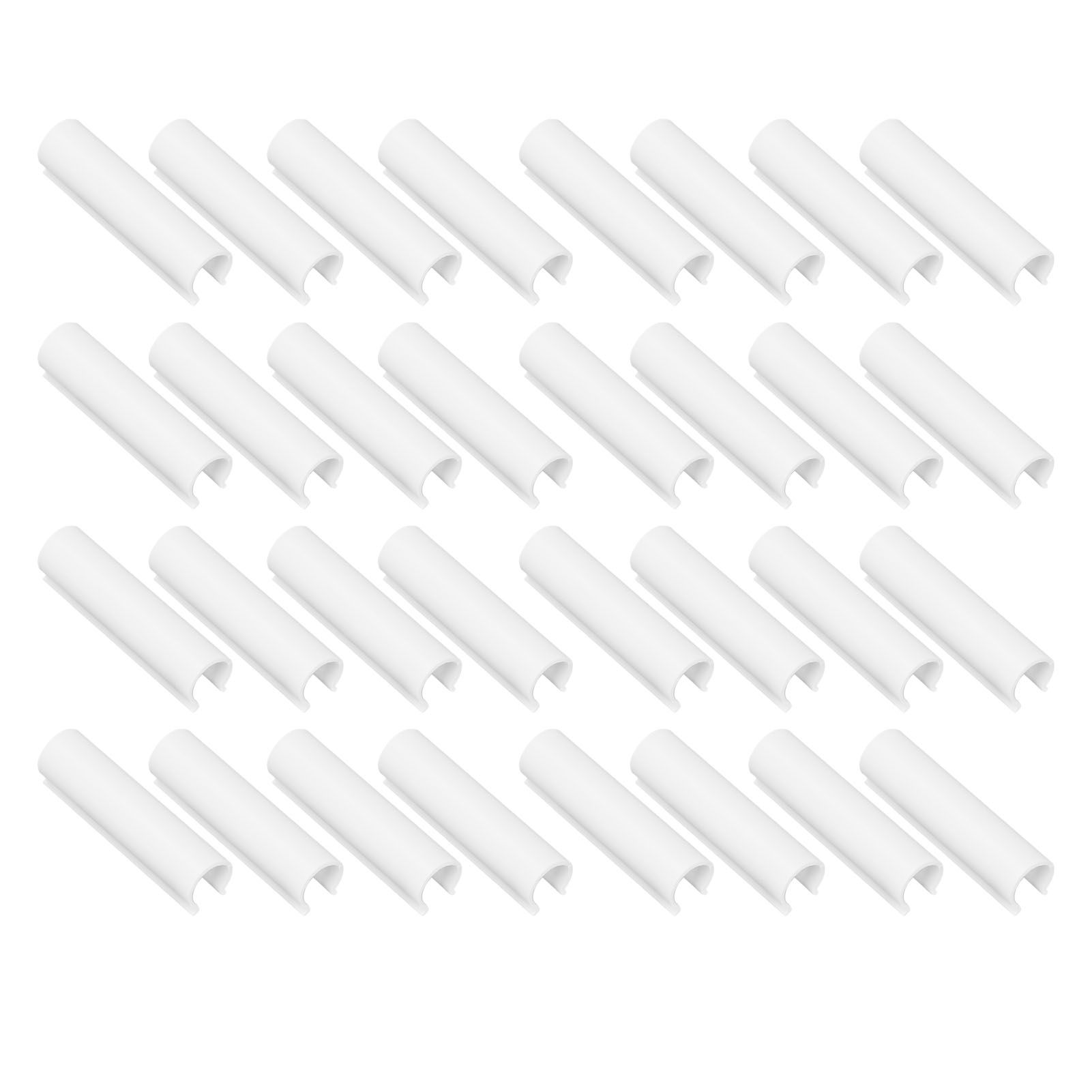32Pcs Greenhouse Pipe Clamp PVC Multifunctional Reusable Pool Cover Clamp for view 12