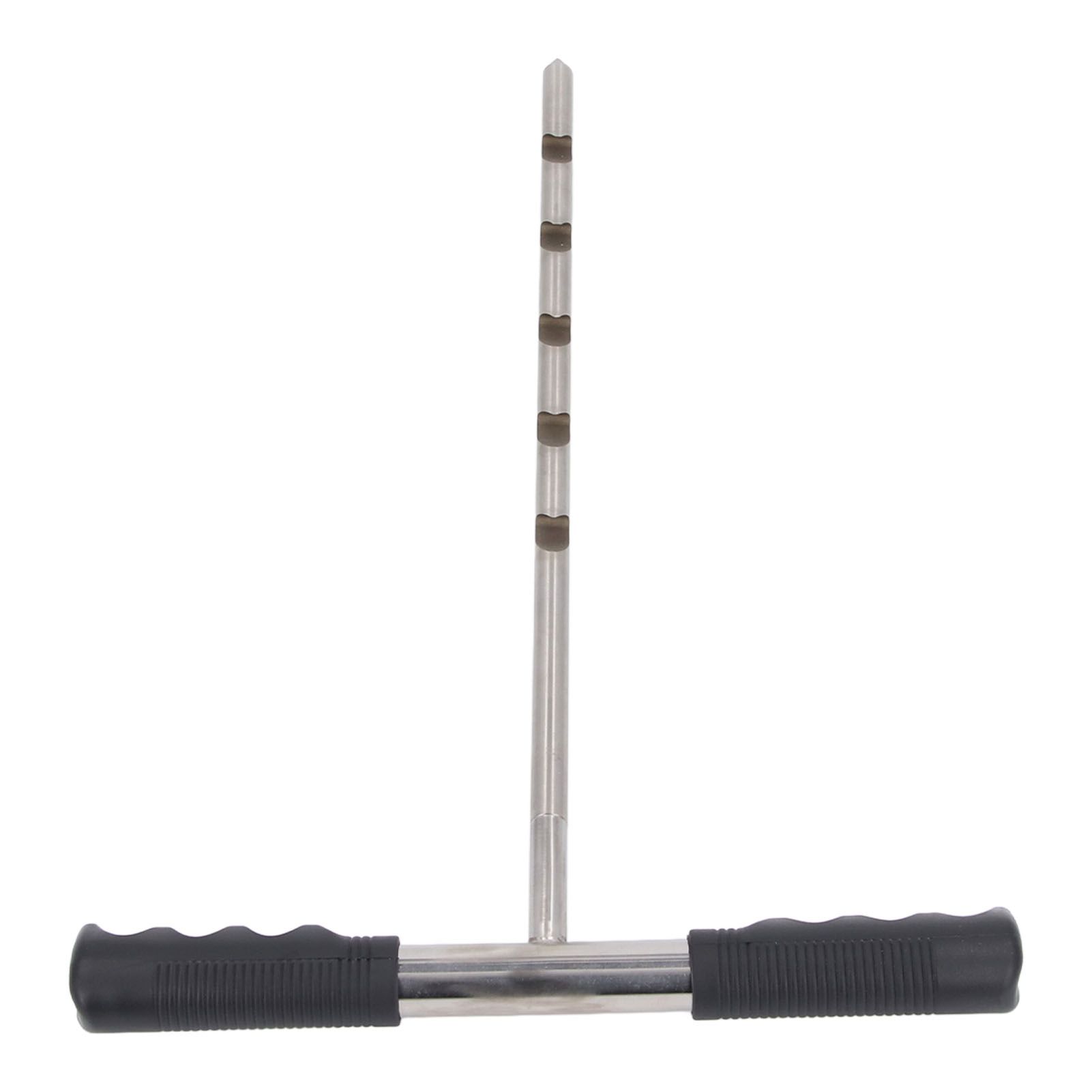 Stainless Steel Soil Sample Probe Combined Probe Rod Adjustable 17‑32‑48 Inch view 8