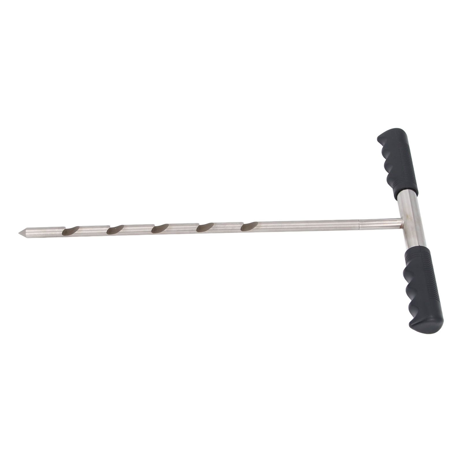 Stainless Steel Soil Sample Probe Combined Probe Rod Adjustable 17‑32‑48 Inch view 10