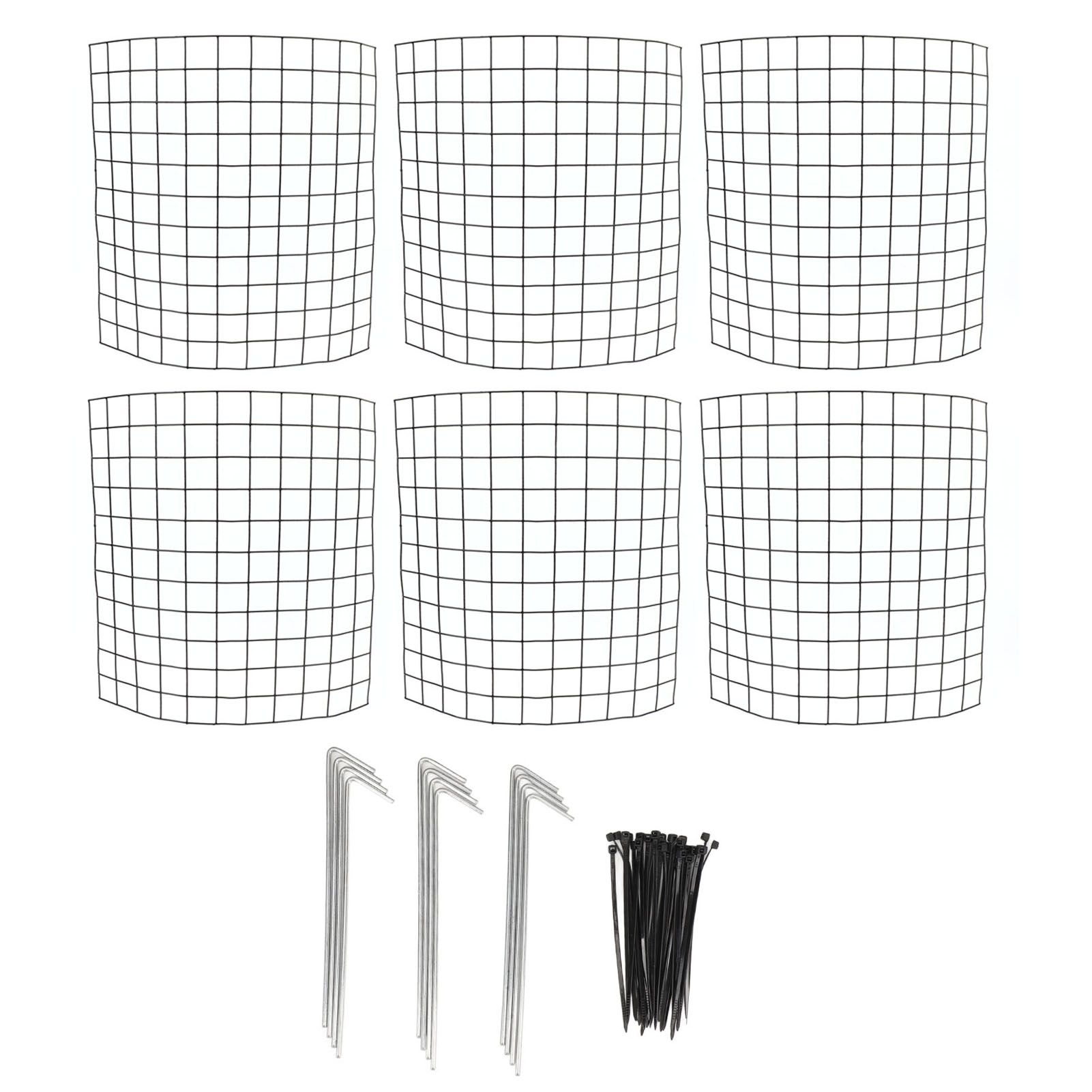 Wire Plant Protectors Expandable Keep Animals Out Ventilation Garden view 3