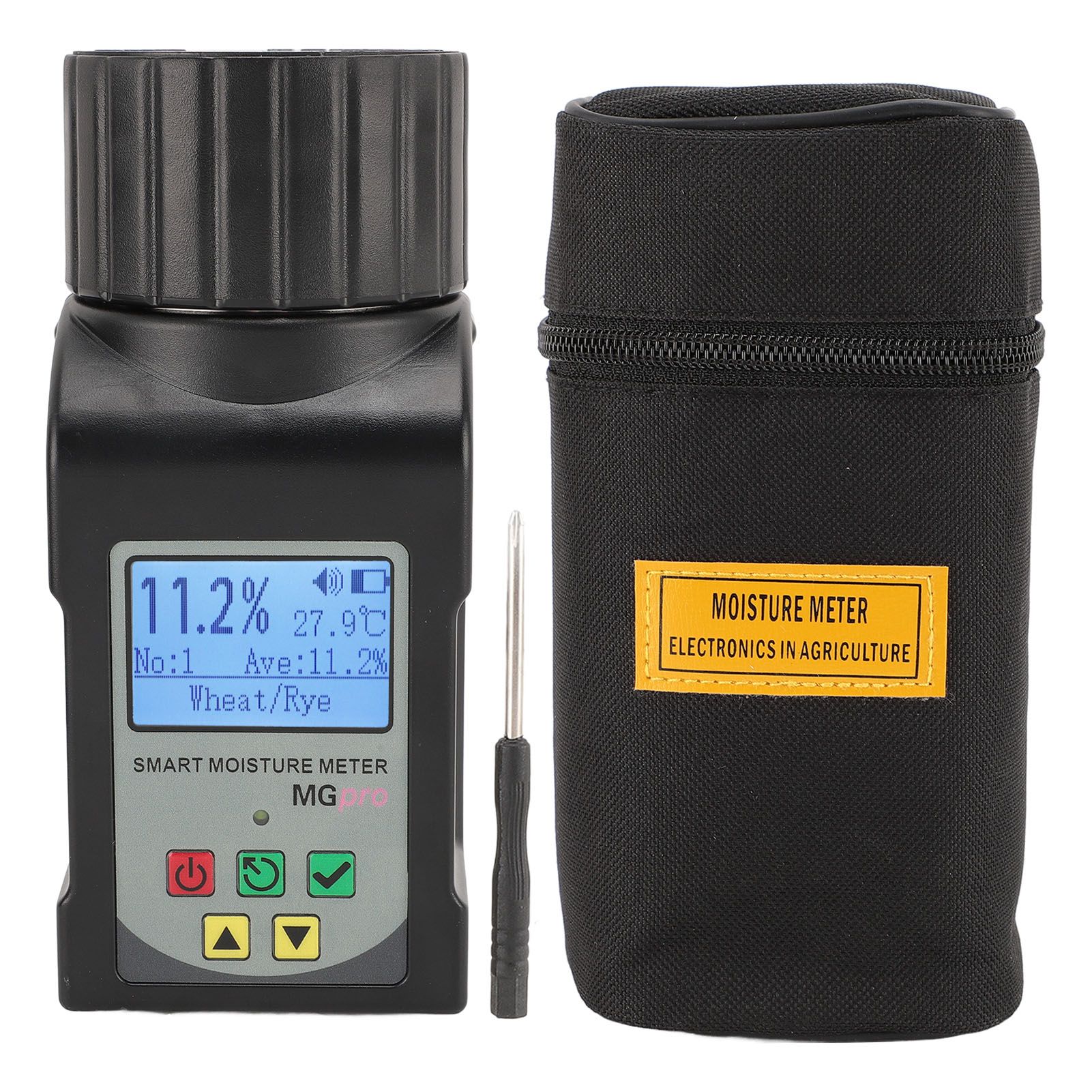 Portable Mini Cup Grain Humidity Meter for Coffee Cocoa Rice Wheat 25 Kinds view 3