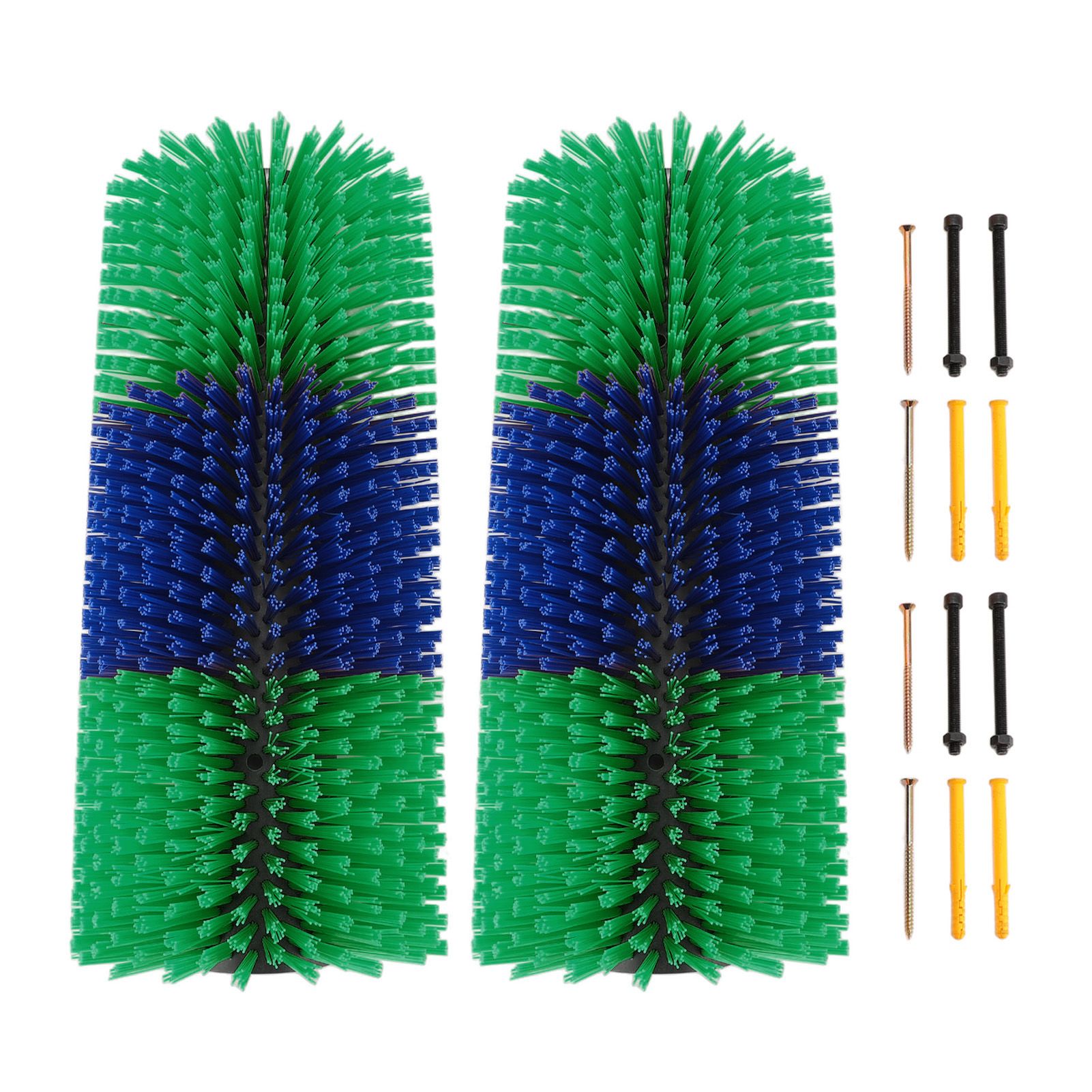 2pcs Livestock Scratch Brushes Full Massage Relieve Itching Animal Back view 3