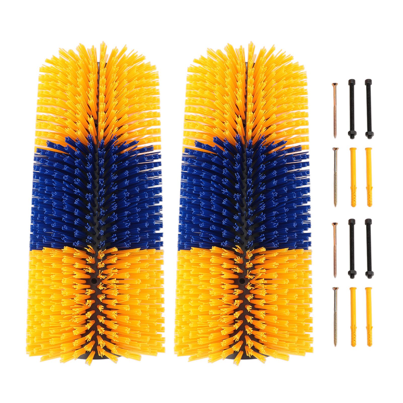 2pcs Livestock Scratch Brushes Full Massage Relieve Itching Animal Back view 3