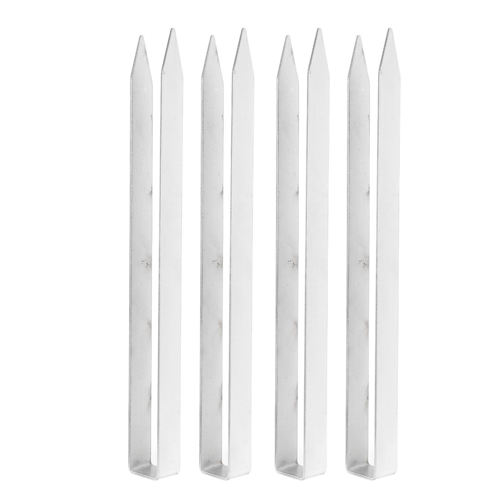 4 Pcs U Shaped Stakes Heavy Duty Stainless Steel Ground Pegs U Shape Rose Arch view 10