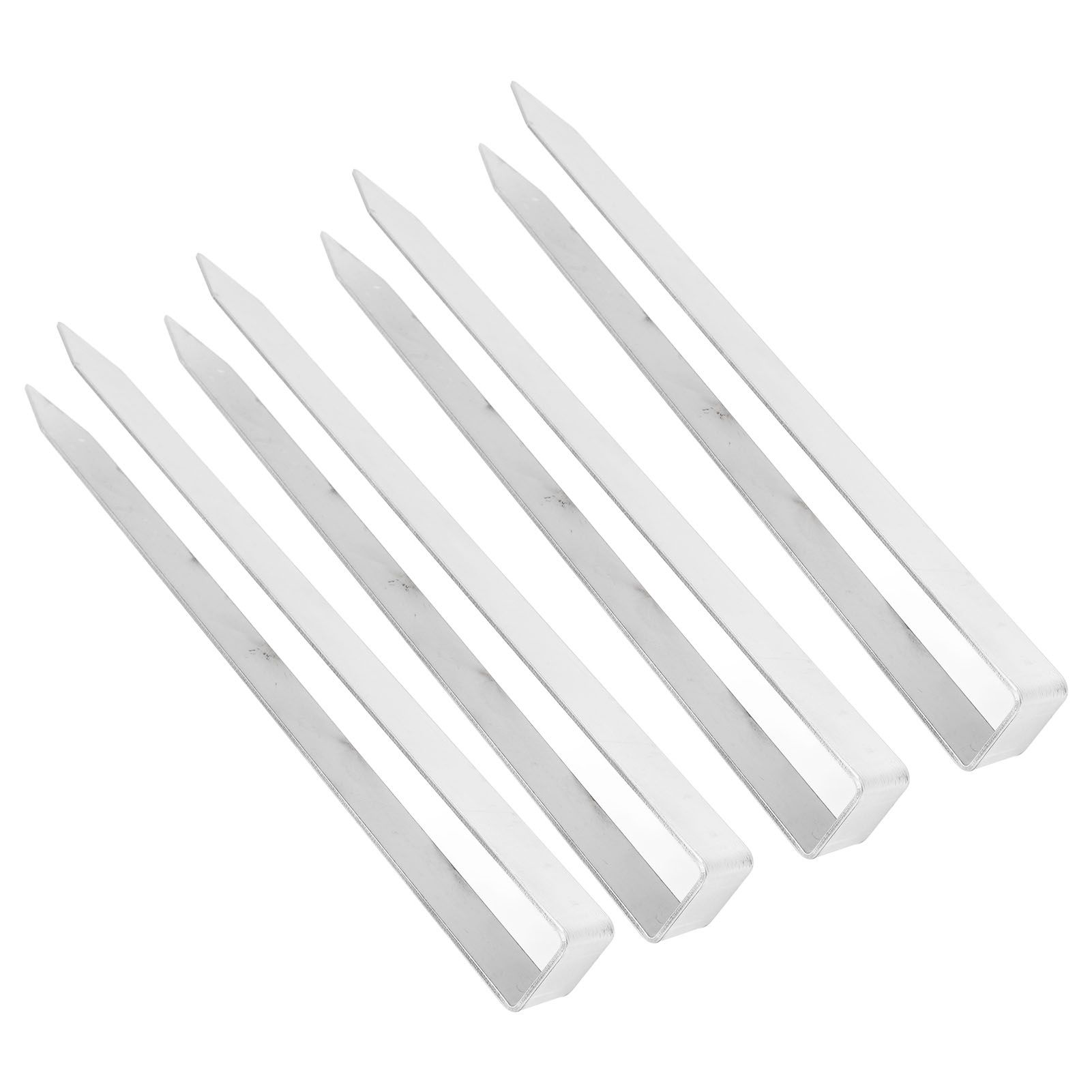 4 Pcs U Shaped Stakes Heavy Duty Stainless Steel Ground Pegs U Shape Rose Arch view 11