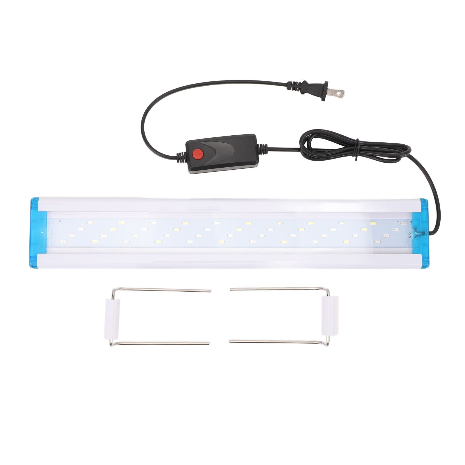 LED Aquarium Light PVC 3 Color Lighting Ultra Thin Fish Tank Light with Clip view 3