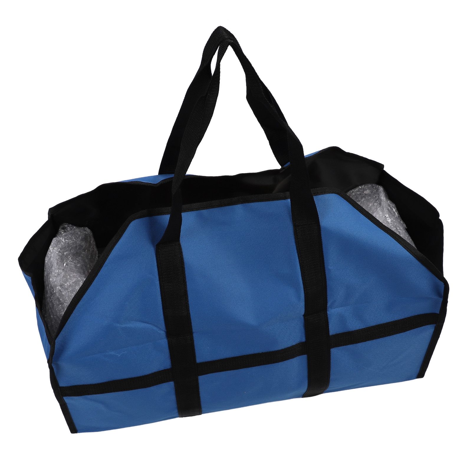 Portable Firewood Carrier Bag 600D Oxford Cloth Large Fire Wood Bag Heavy Duty view 4