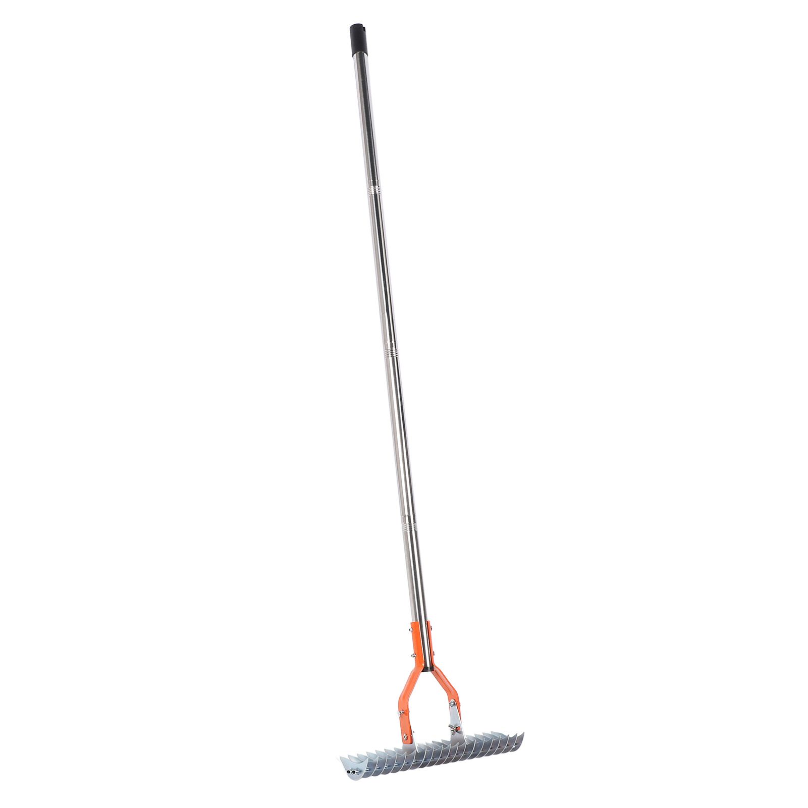 Thatch Rake 14.7 Inch Carbon Steel Stainless Steel Robust Lawn Dethatcher Rake view 10