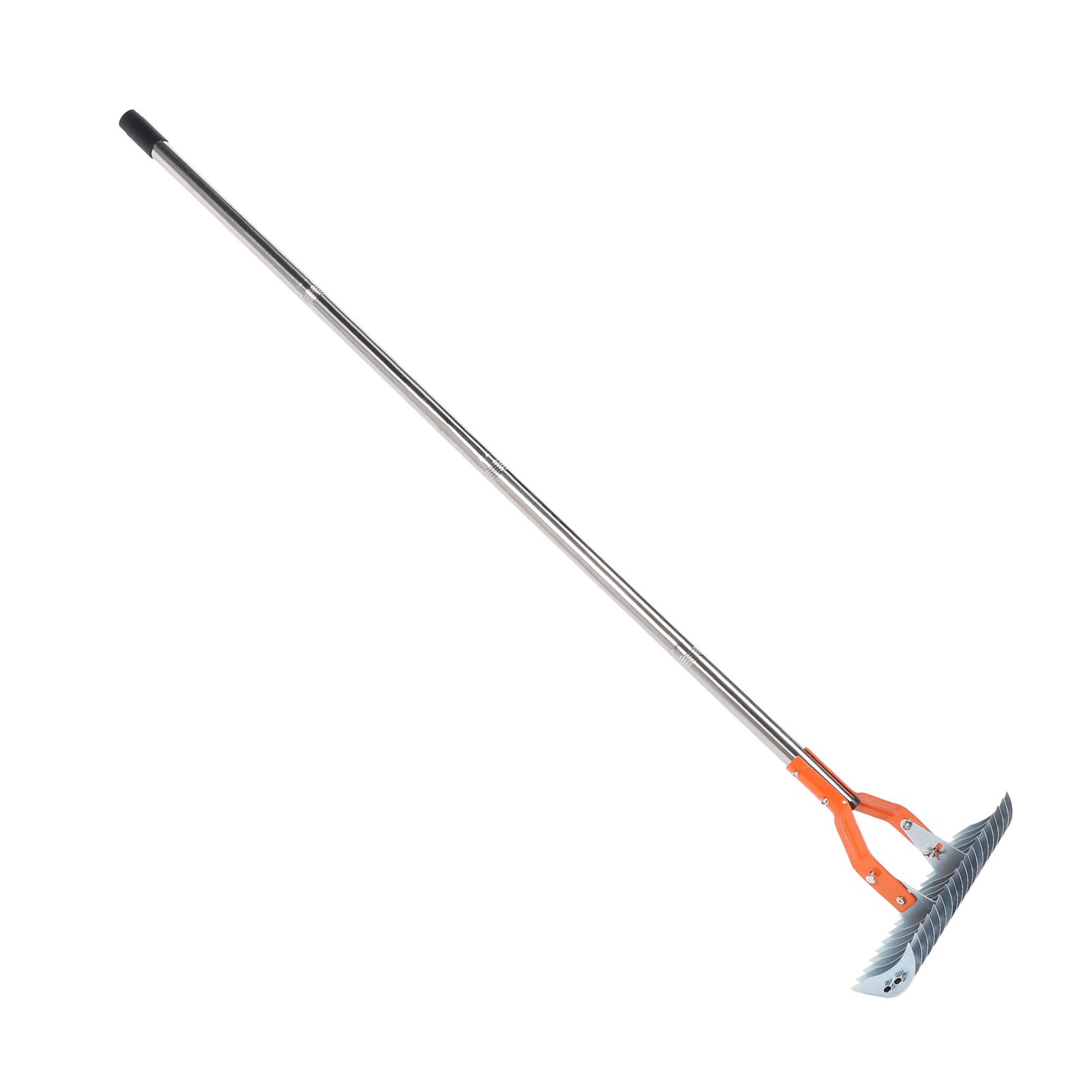 Thatch Rake 14.7 Inch Carbon Steel Stainless Steel Robust Lawn Dethatcher Rake view 12