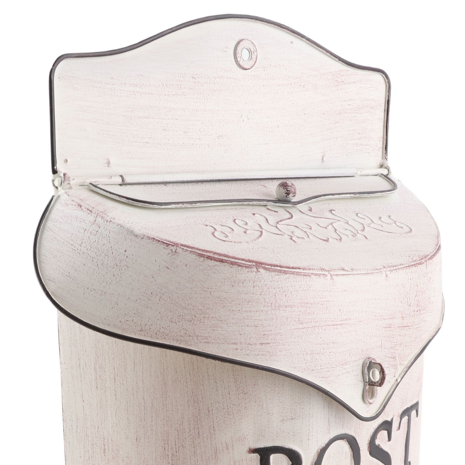 Wall Mount Letter Box Metal Bird Pattern Large Capacity Water Proof Wall view 2