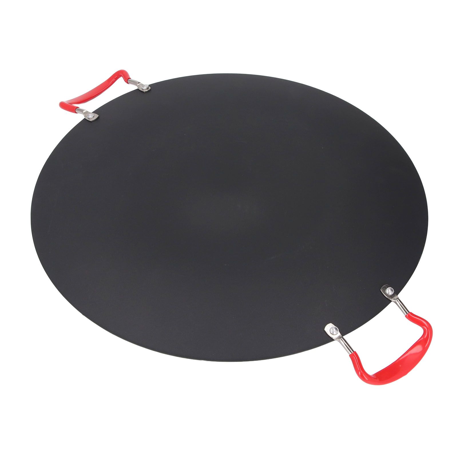 Korean Grill Pan Non Stick Round Portable BBQ Flat Griddle Outdoor Camping