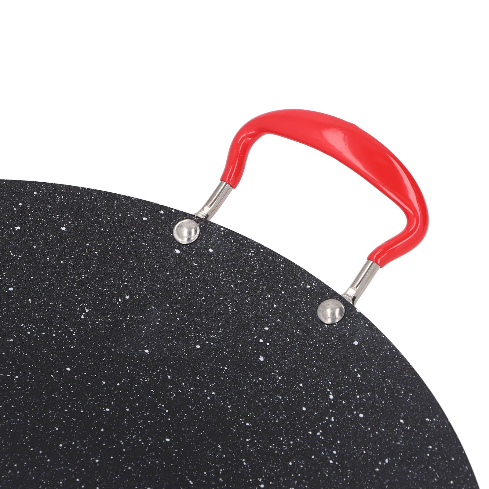 Korean Grill Pan Non Stick Round Portable BBQ Flat Griddle Outdoor Camping view 7