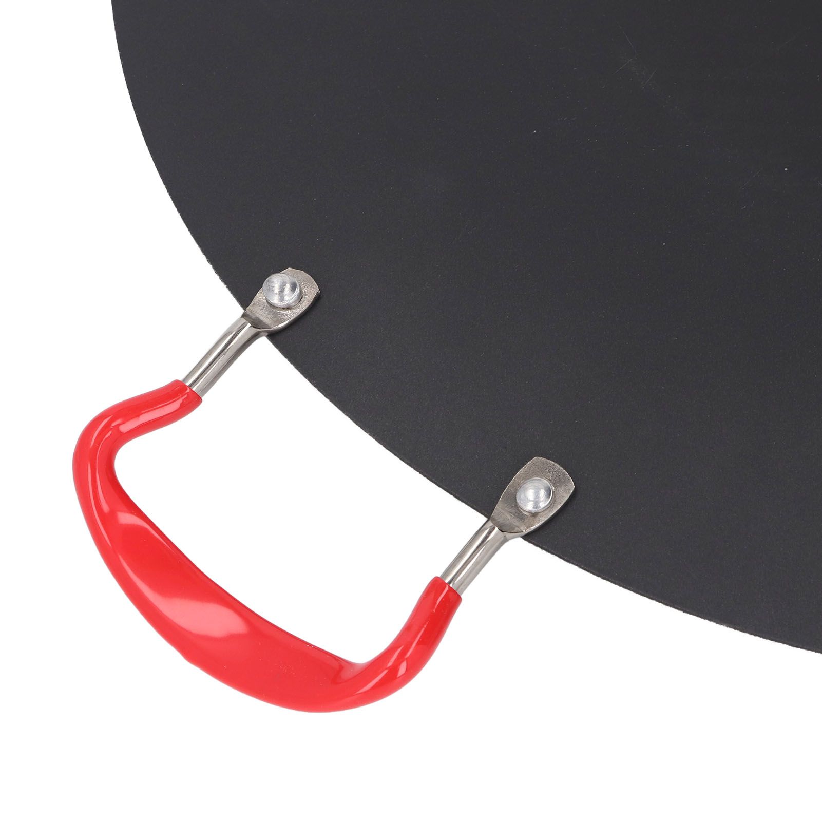 Korean Grill Pan Non Stick Round Portable BBQ Flat Griddle Outdoor Camping view 2