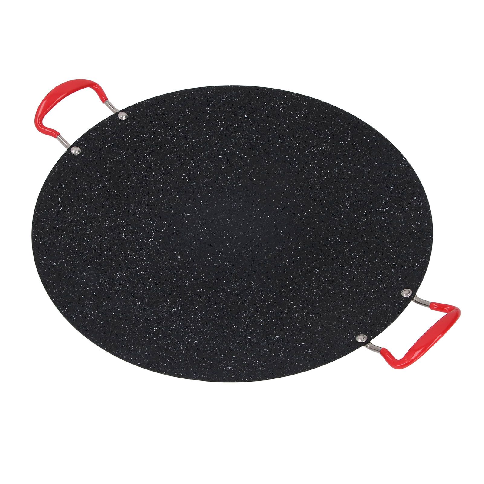 Korean Grill Pan Non Stick Round Portable BBQ Flat Griddle Outdoor Camping view 11