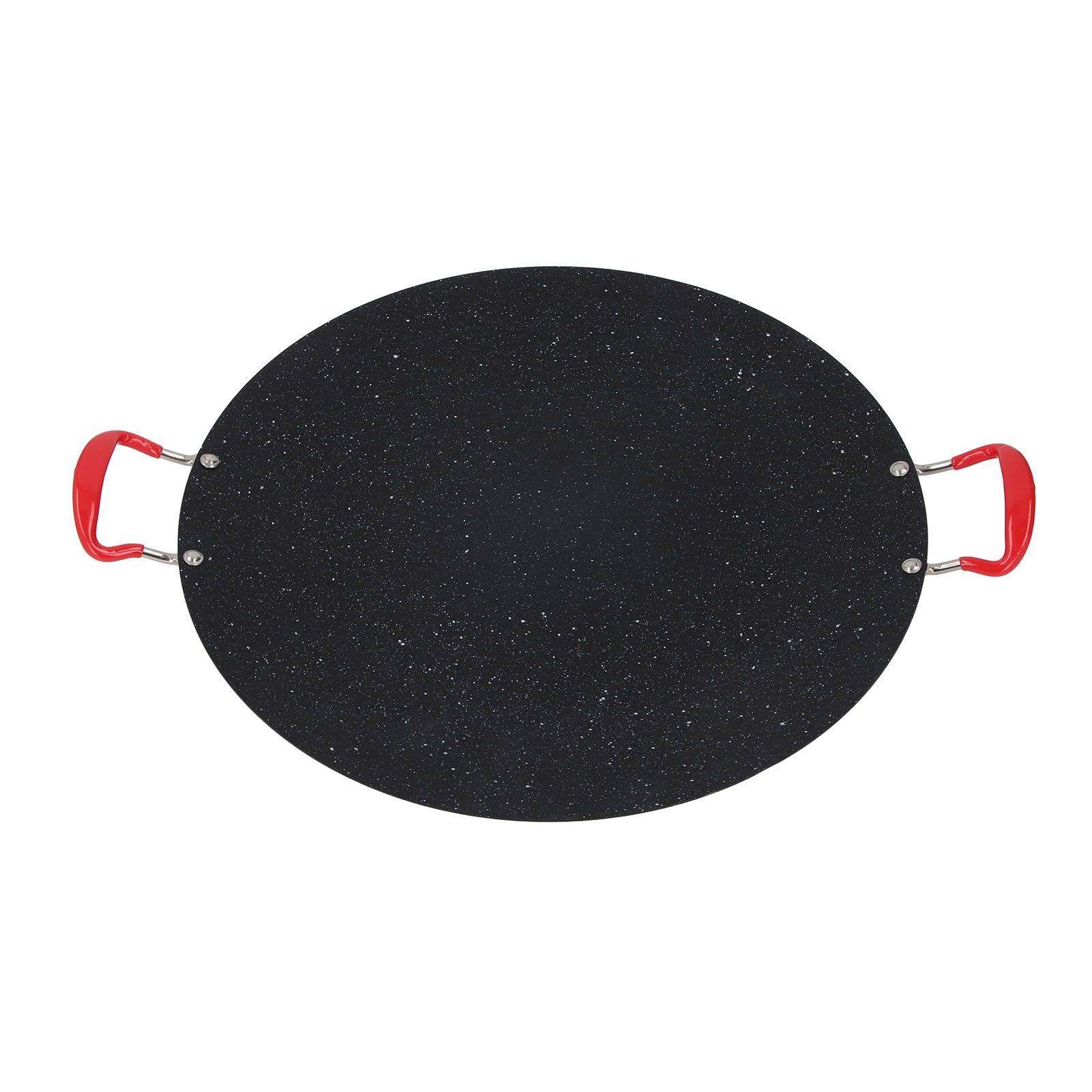 Korean Grill Pan Non Stick Round Portable BBQ Flat Griddle Outdoor Camping view 12