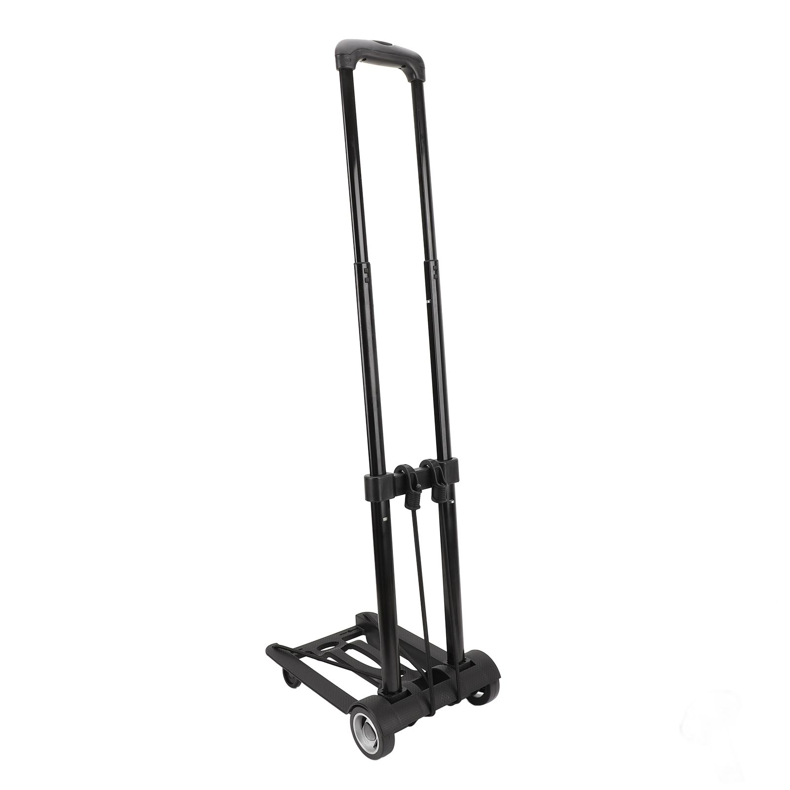Folding Hand Truck Portable Large Capacity Sturdy 4 Secure Wheels Heavy Duty view 9