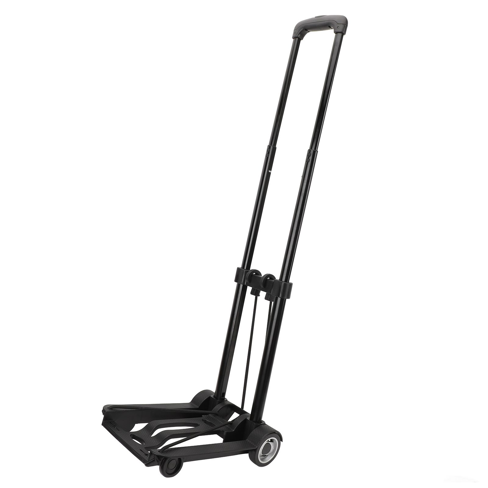 Folding Hand Truck Portable Large Capacity Sturdy 4 Secure Wheels Heavy Duty view 12