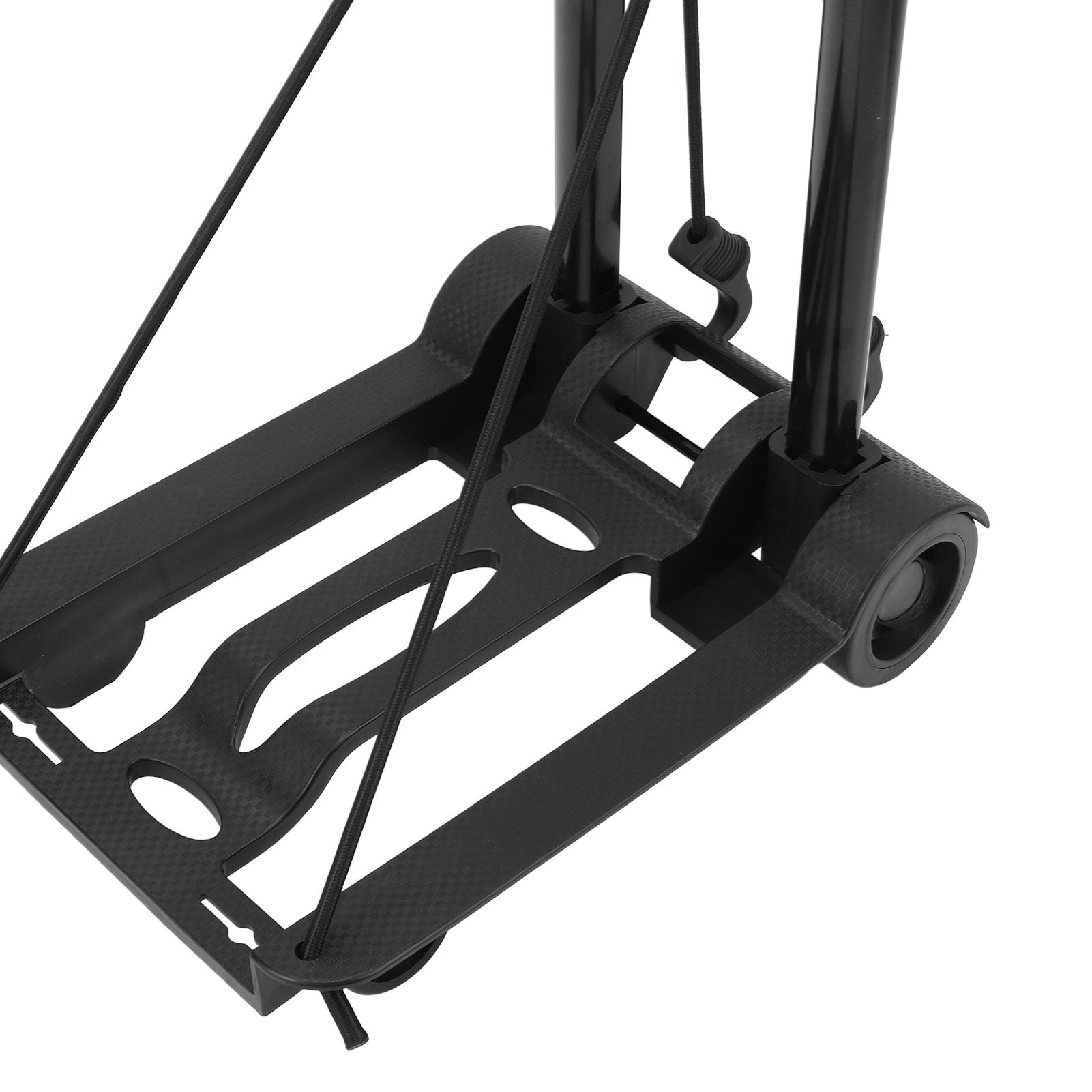 Folding Hand Truck Dolly Portable Lightweight Foldable Luggage Trolley Utility view 2