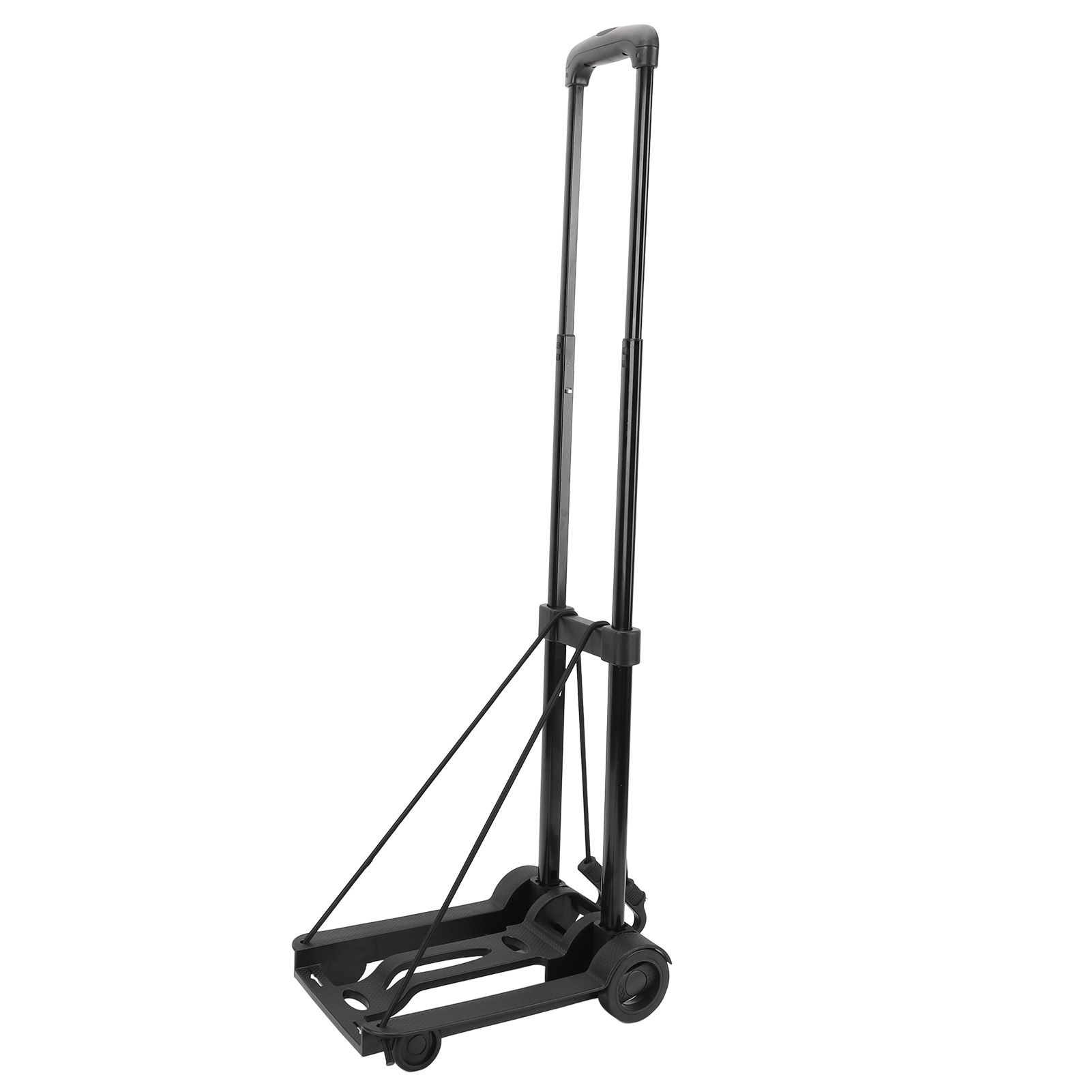Folding Hand Truck Dolly Portable Lightweight Foldable Luggage Trolley Utility view 4
