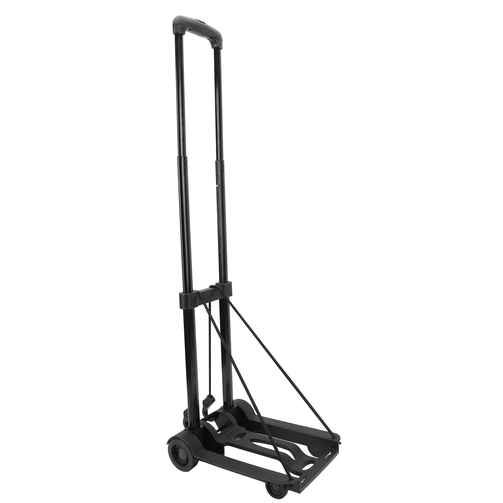 Folding Hand Truck Dolly Portable Lightweight Foldable Luggage Trolley Utility view 9