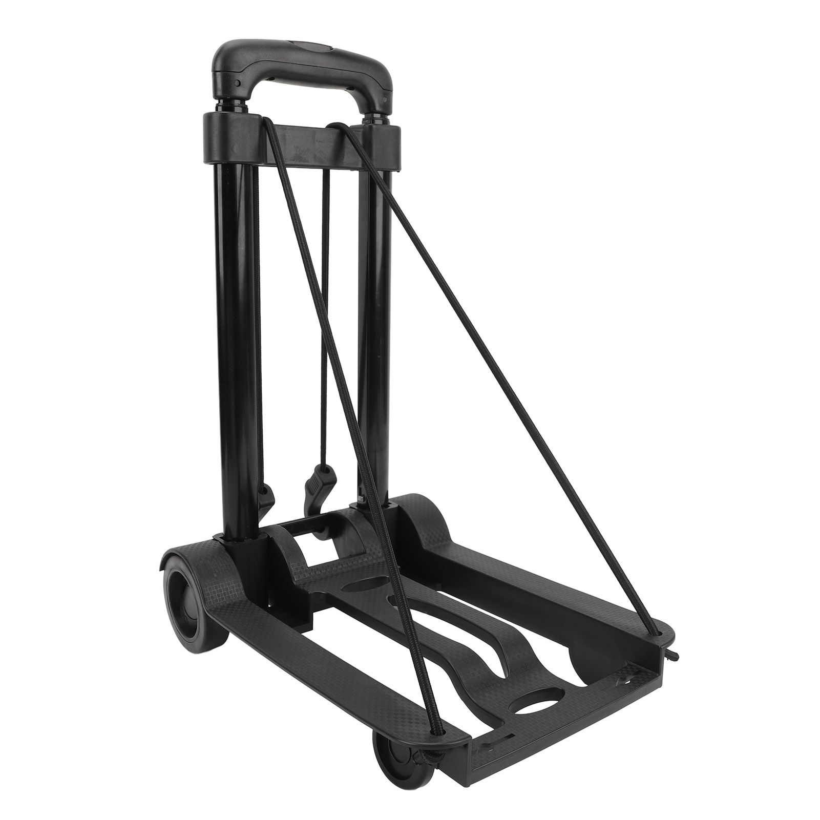 Folding Hand Truck Dolly Portable Lightweight Foldable Luggage Trolley Utility view 11