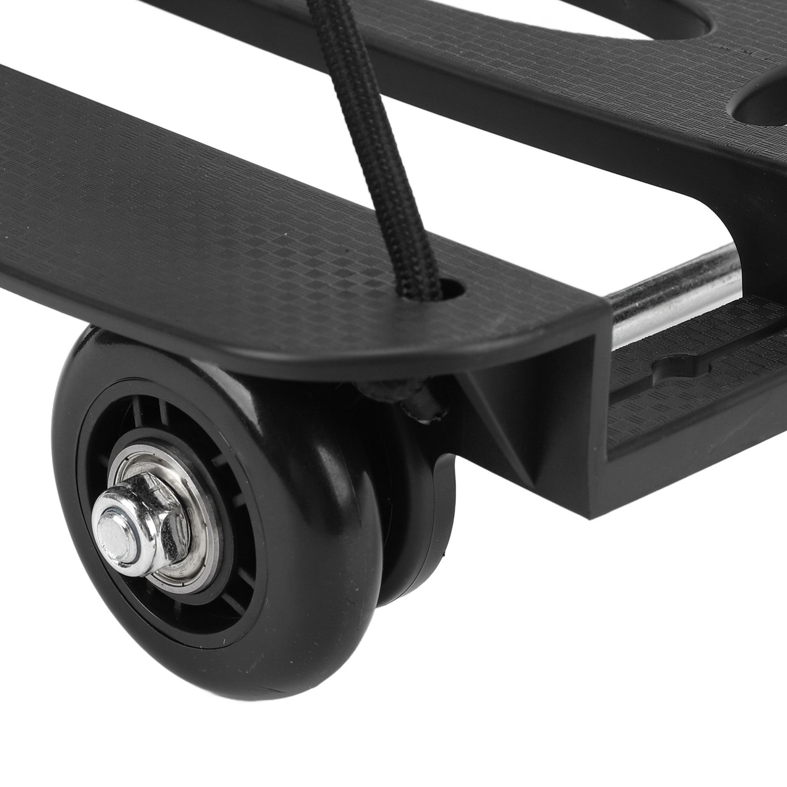 Folding Hand Truck 4 Wheels Iron Tube 99.2 Lb Load Bearing Foldable Luggage view 5