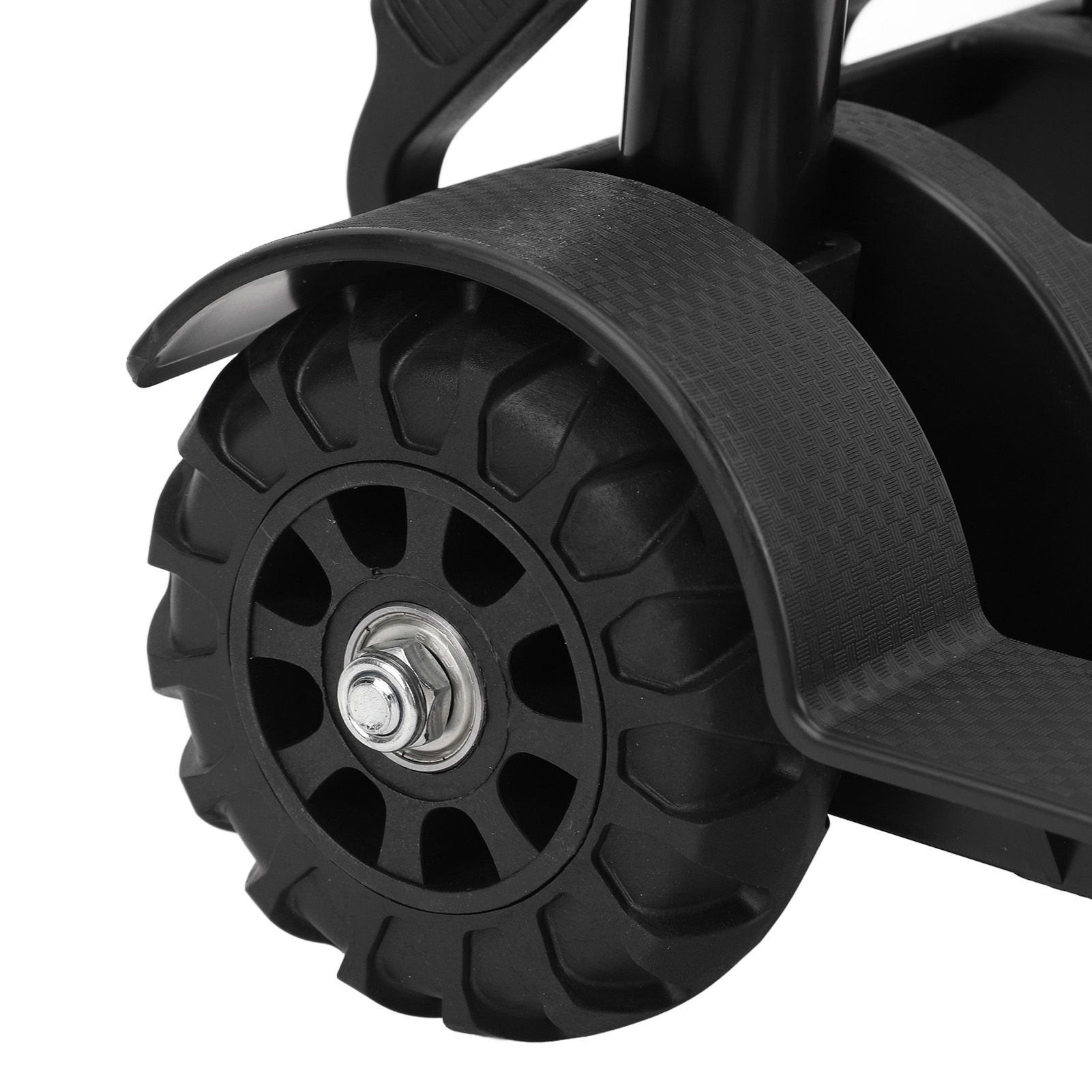 Folding Hand Truck 4 Wheels Iron Tube 99.2 Lb Load Bearing Foldable Luggage view 9