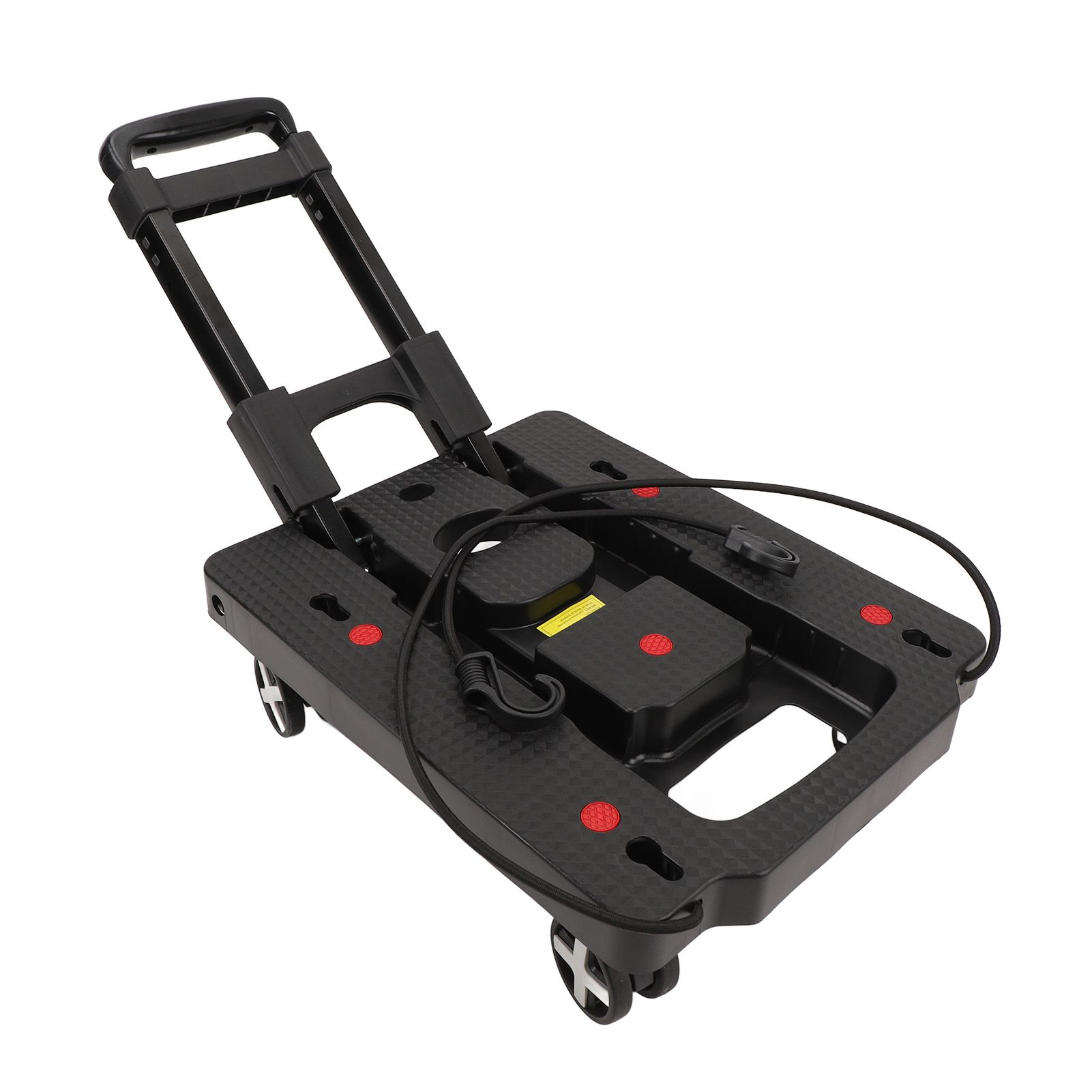 Folding Flat Cart with Wheels Portable Multifunctional Utility Dolly Platform
