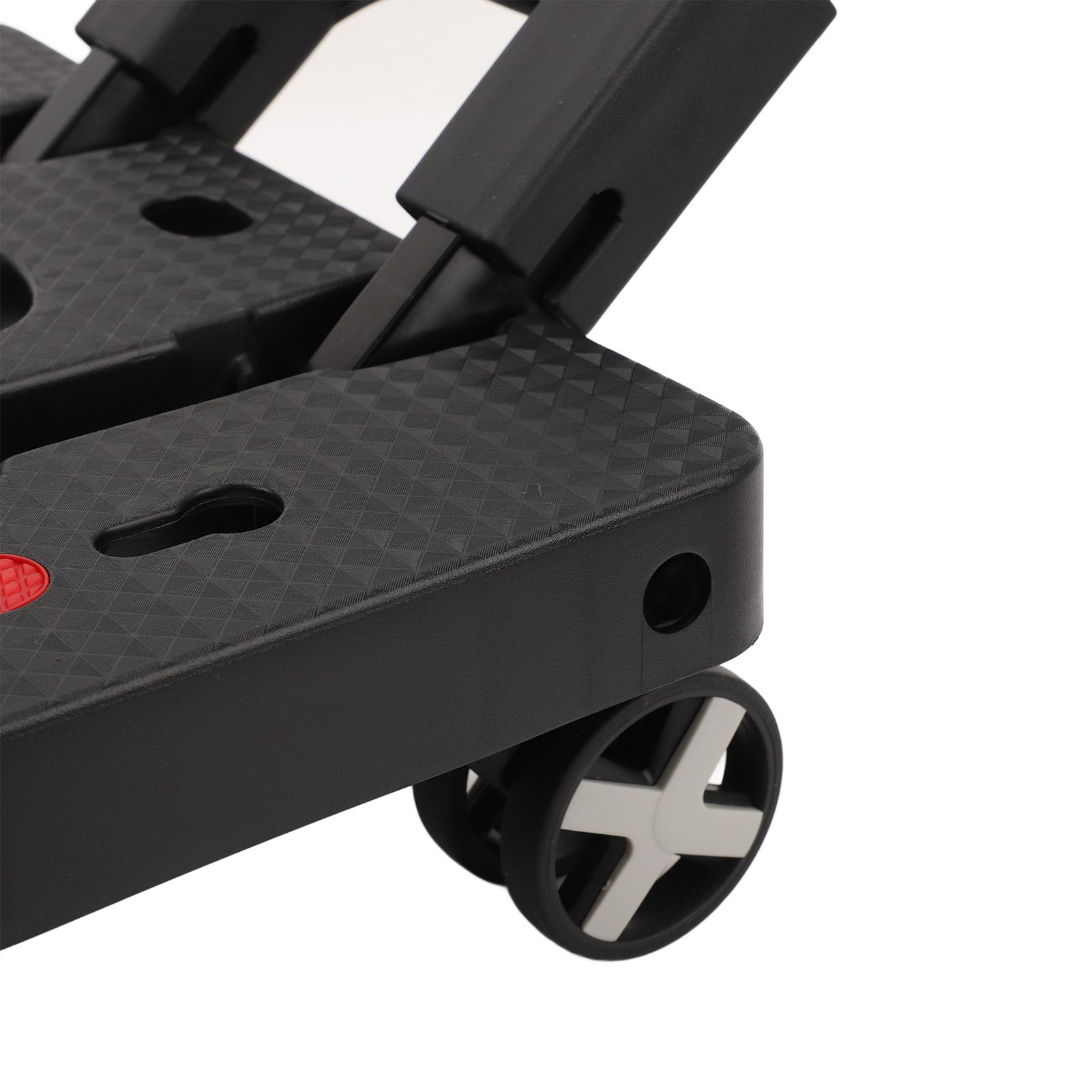 Folding Flat Cart with Wheels Portable Multifunctional Utility Dolly Platform view 5