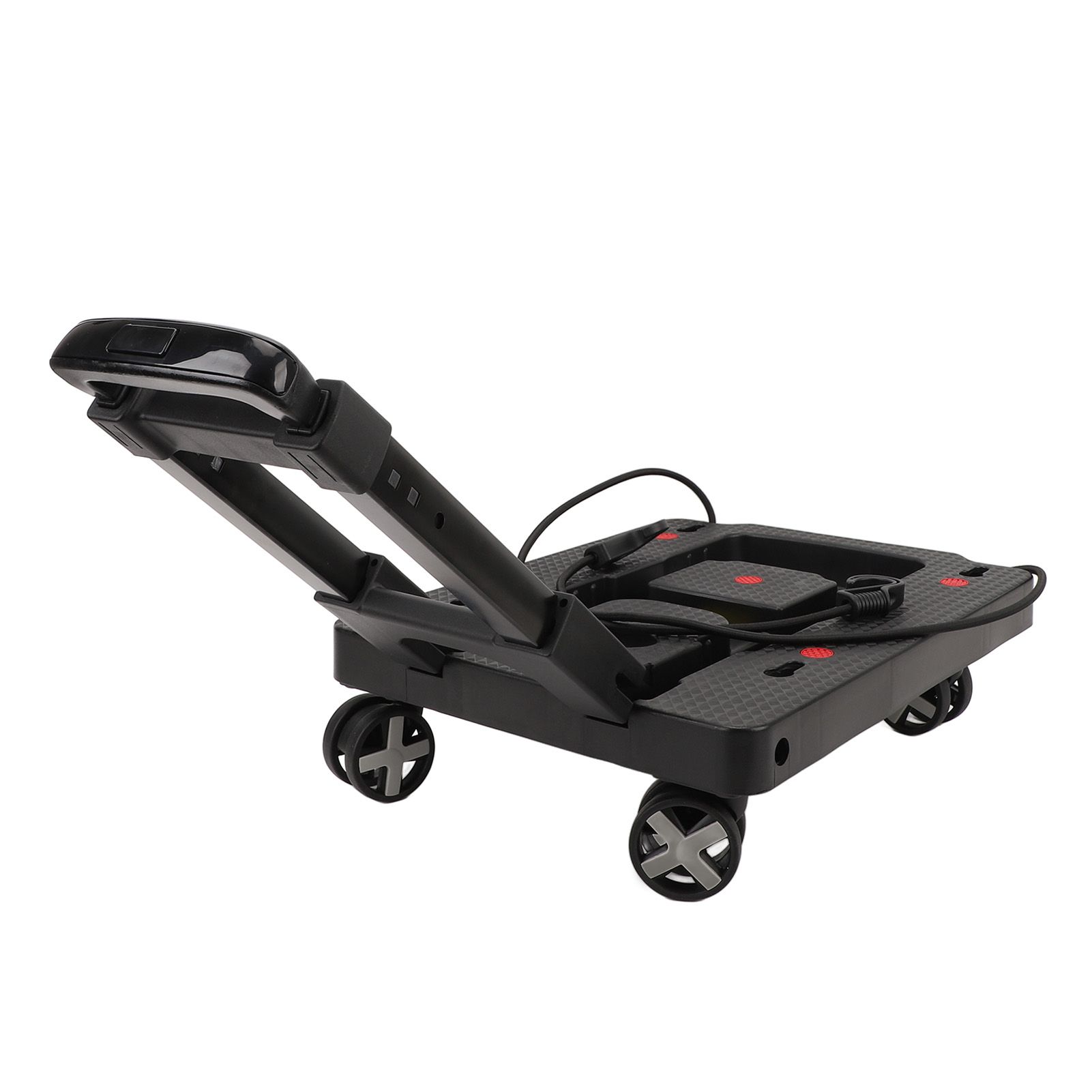 Folding Flat Cart with Wheels Portable Multifunctional Utility Dolly Platform view 6