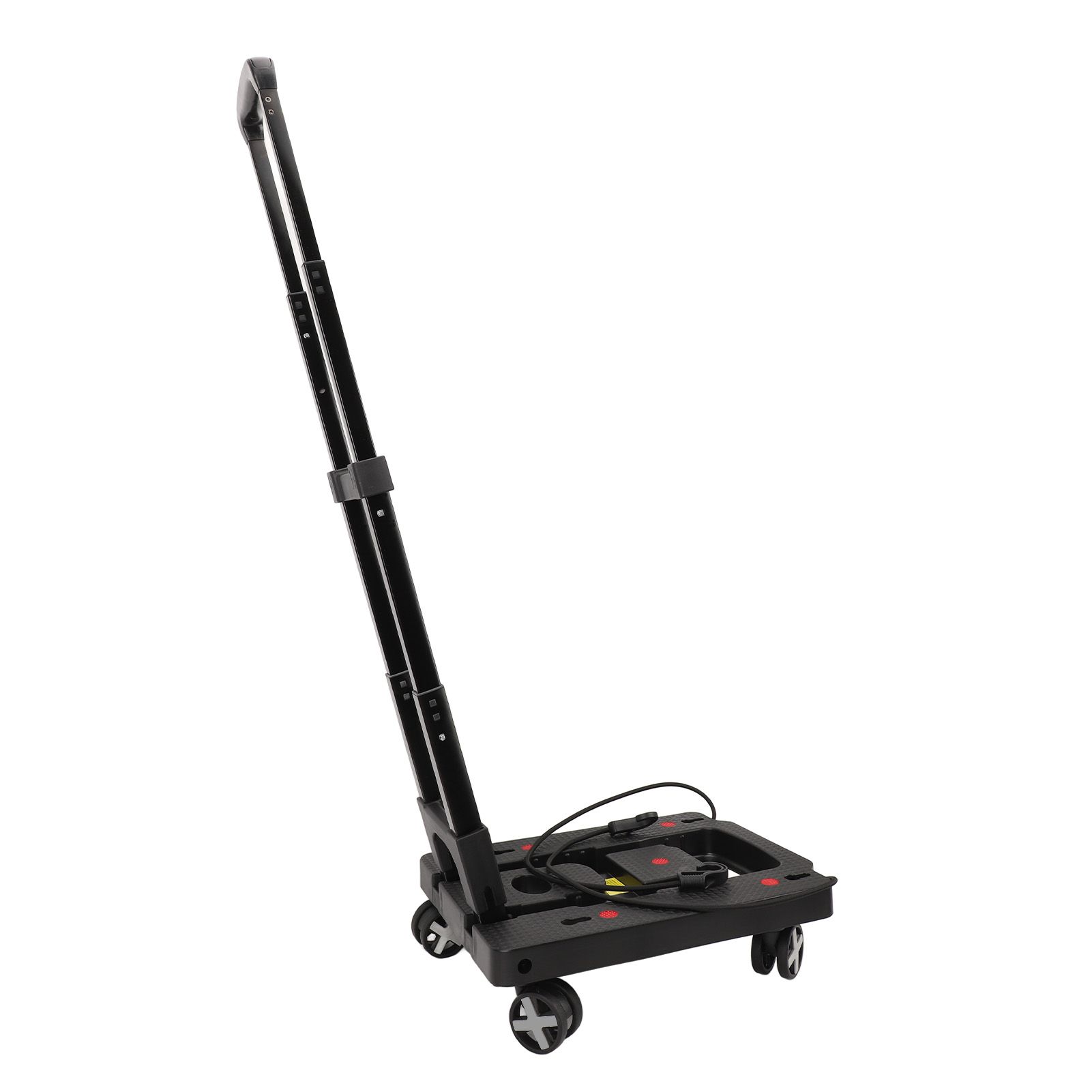 Folding Flat Cart with Wheels Portable Multifunctional Utility Dolly Platform view 8