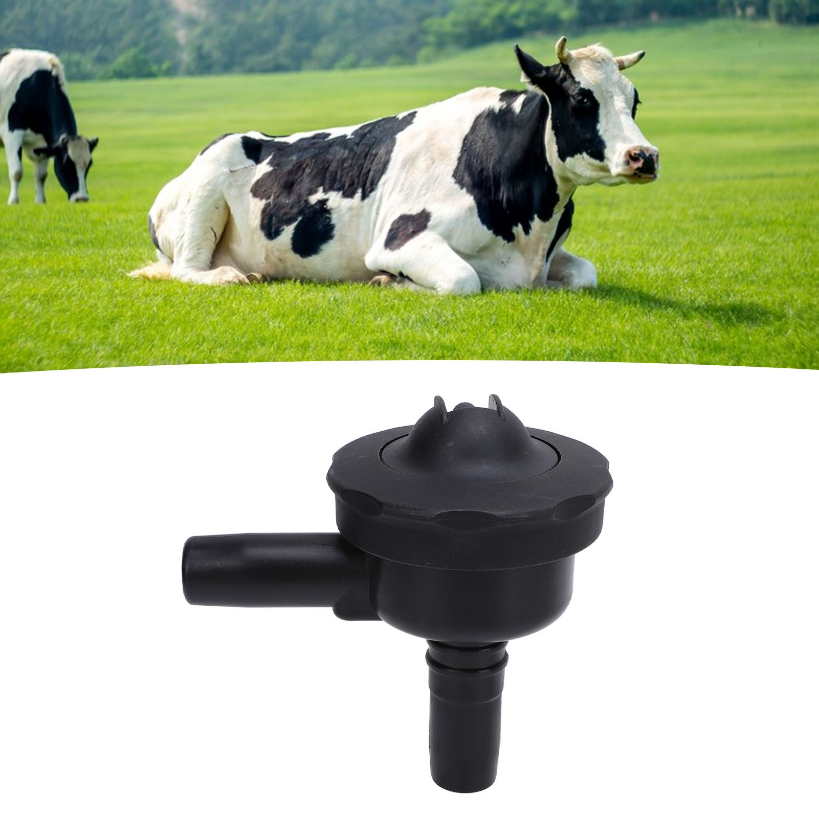 PSU Air Shut Off Valve Cow Milking Machine Vacuum Globe Valve with Flow Sensor view 11