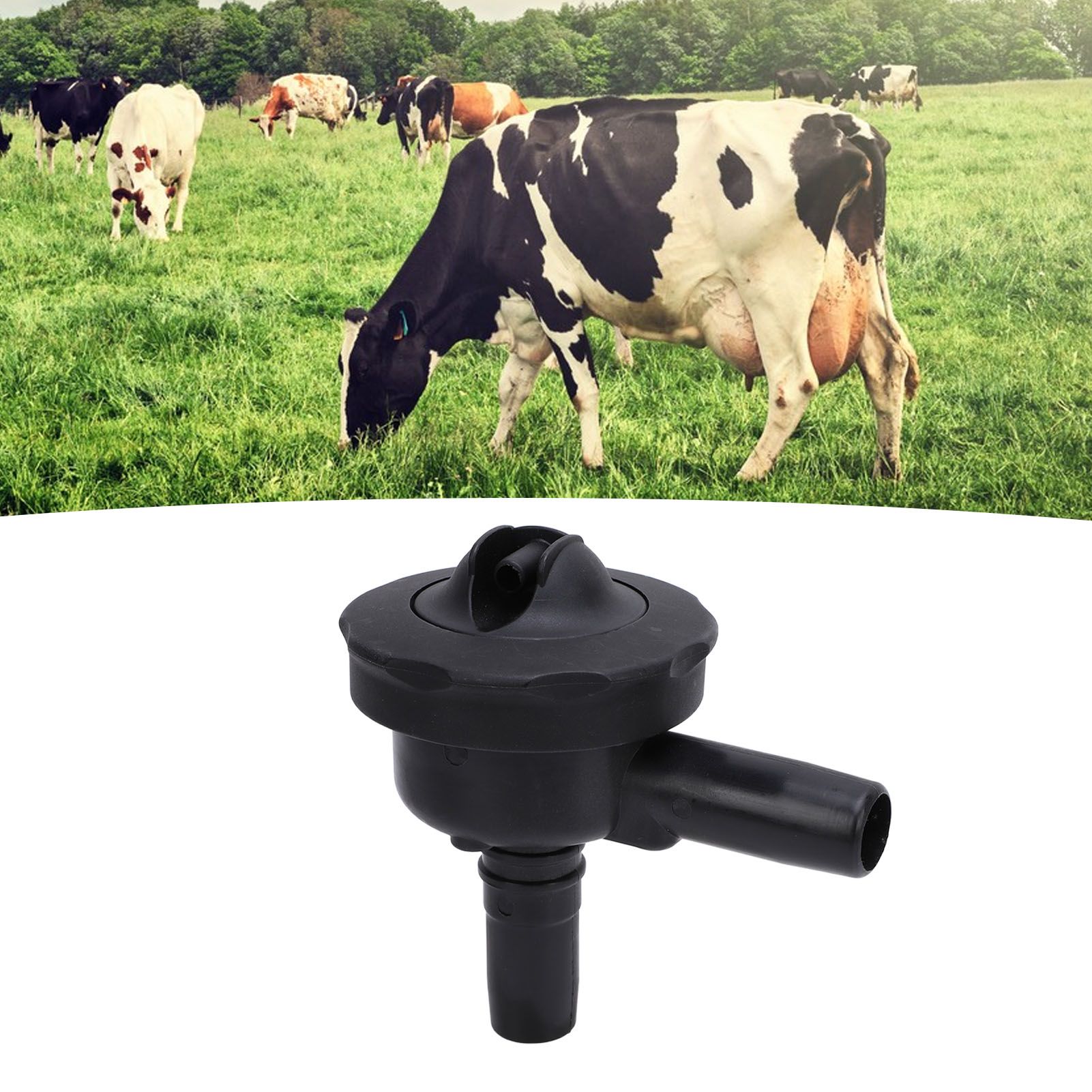PSU Air Shut Off Valve Cow Milking Machine Vacuum Globe Valve with Flow Sensor view 12