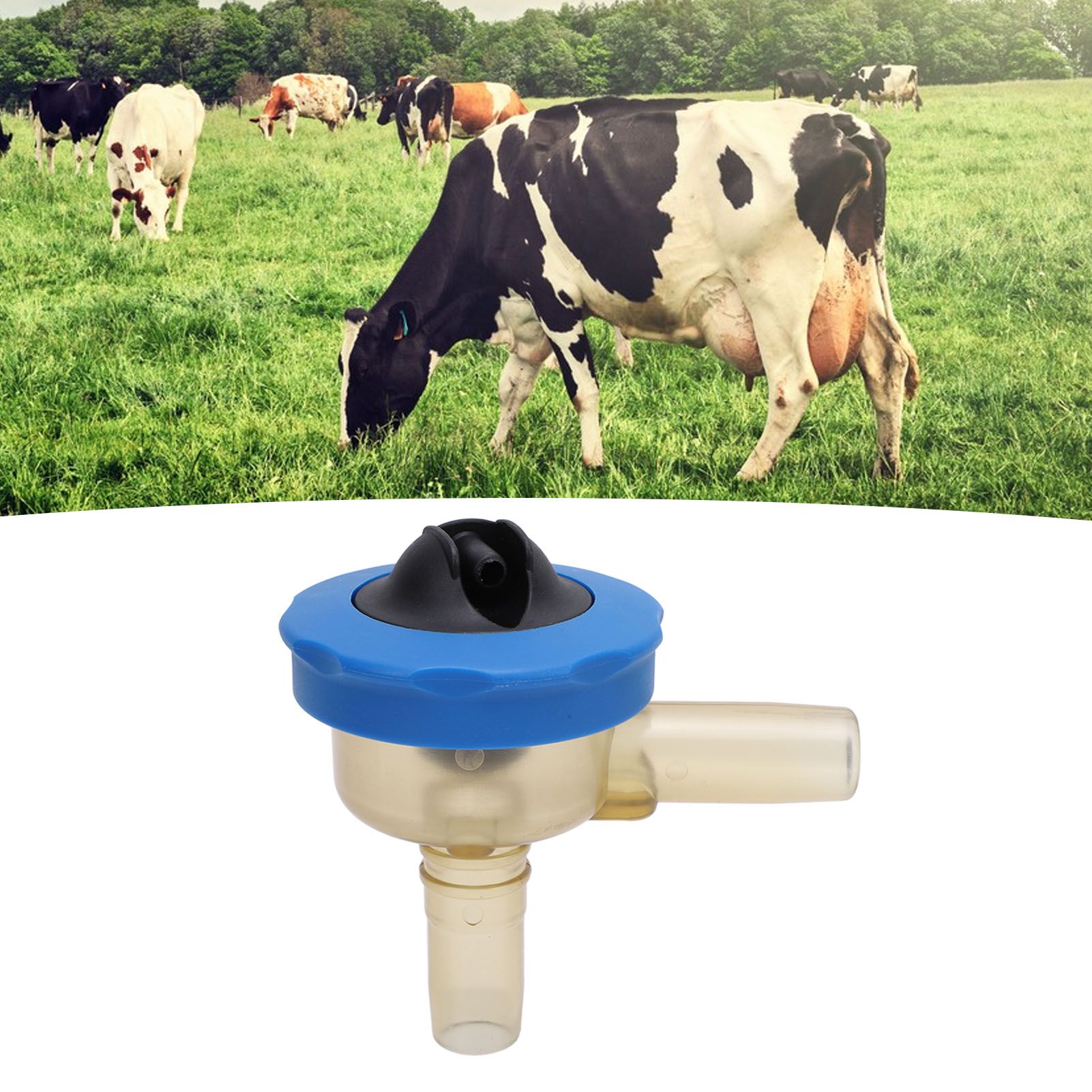 PSU Air Shut Off Valve Cow Milking Machine Vacuum Globe Valve with Flow Sensor view 11
