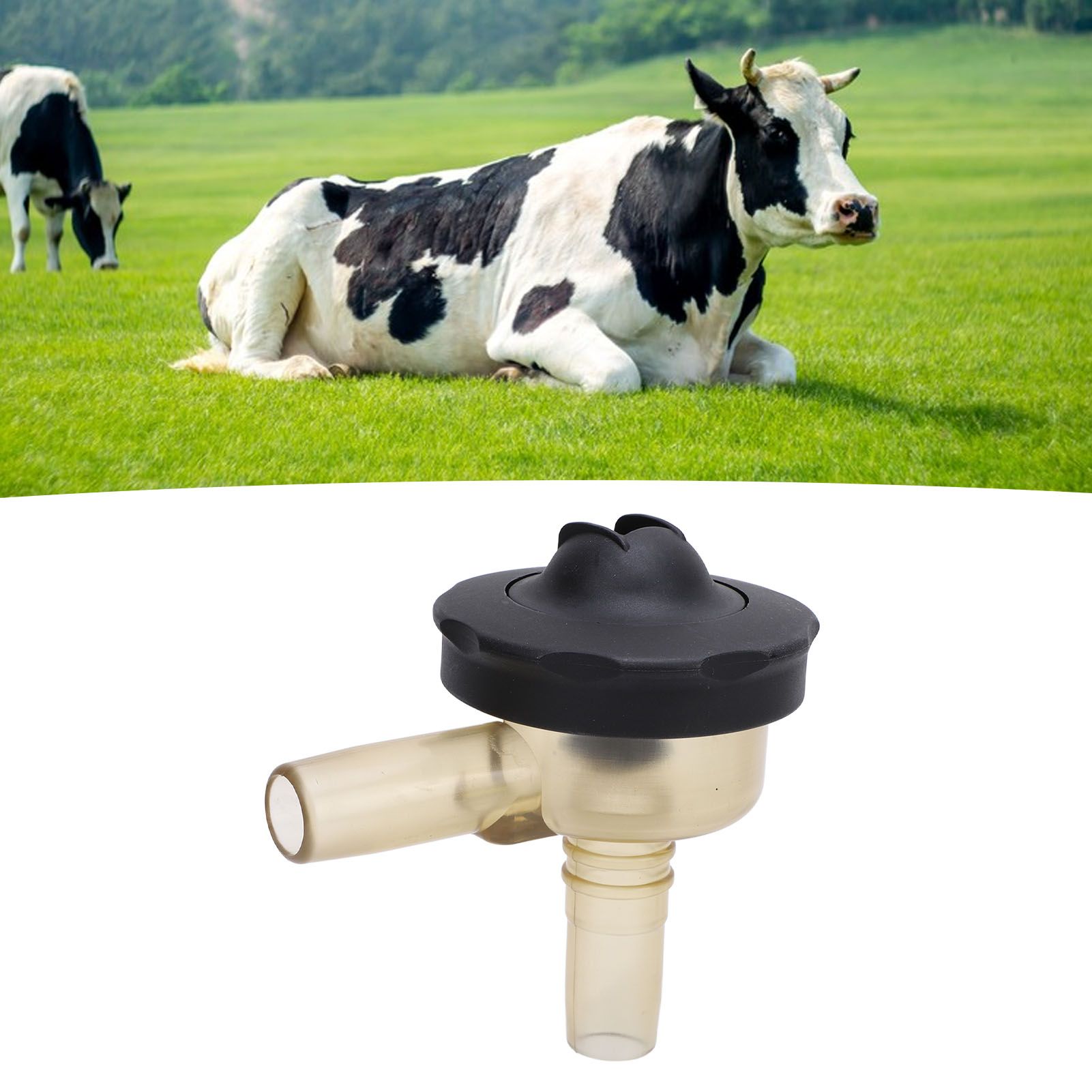 PSU Air Shut Off Valve Cow Milking Machine Vacuum Globe Valve with Flow Sensor view 11