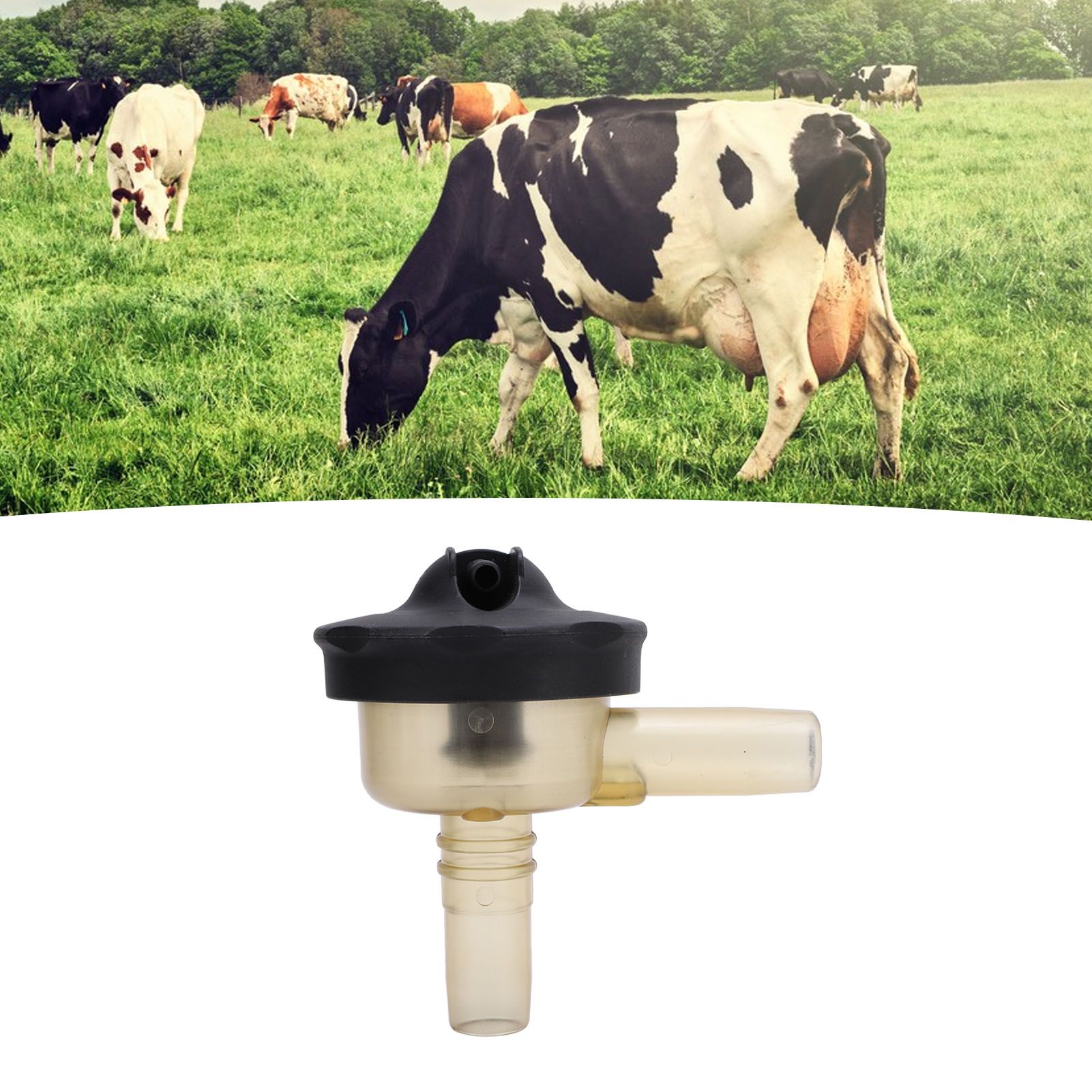 PSU Air Shut Off Valve Cow Milking Machine Vacuum Globe Valve with Flow Sensor view 12
