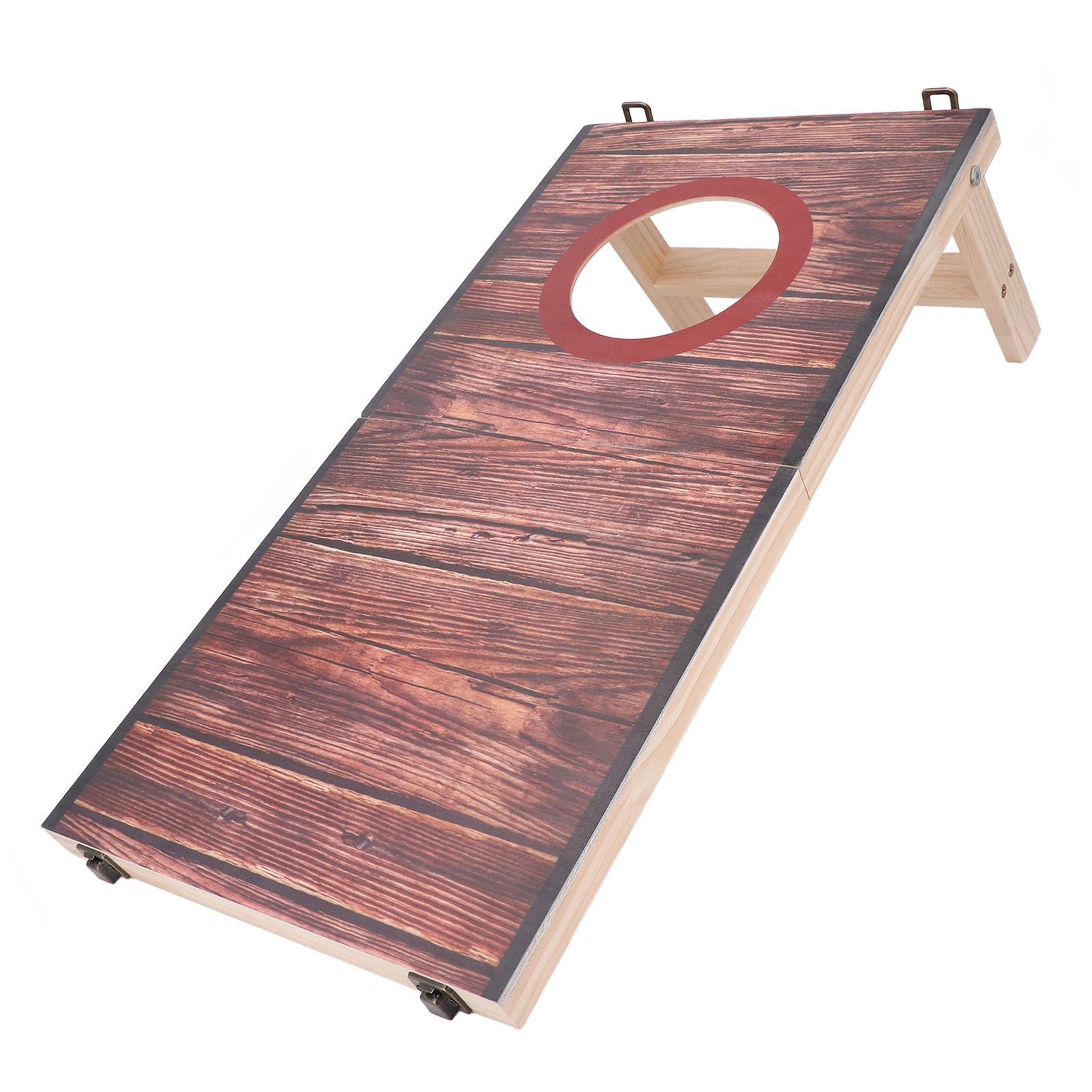 Cornhole Game Set Portable Foldable Interactive Water Resistant Bean Bag Toss view 5