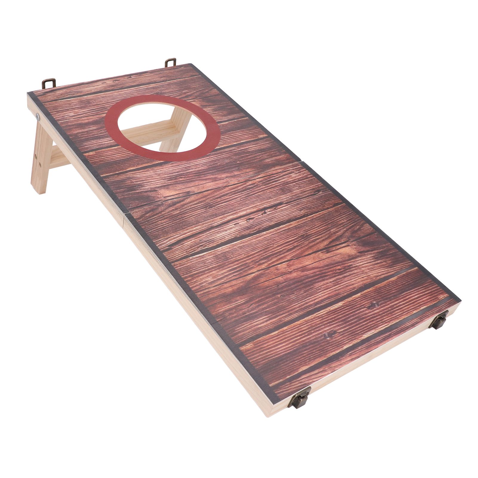 Cornhole Game Set Portable Foldable Interactive Water Resistant Bean Bag Toss view 6