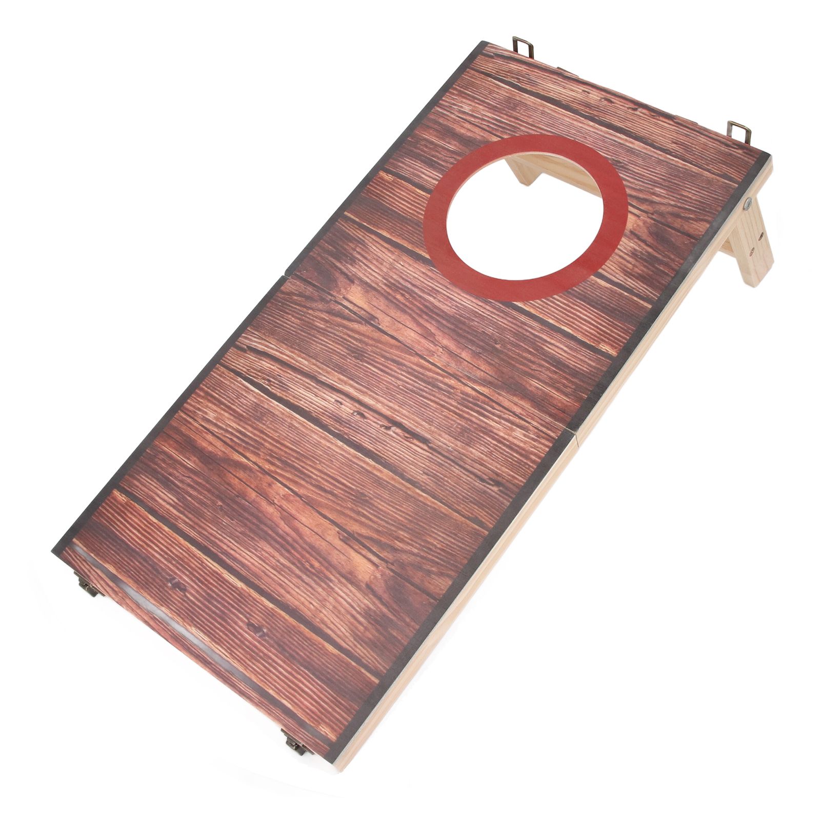 Cornhole Game Set Portable Foldable Interactive Water Resistant Bean Bag Toss view 9