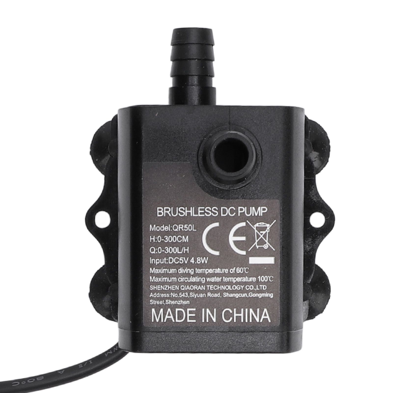 Submersible Water Pump Aquarium Fountain with Flow Adjustment Function USB view 8
