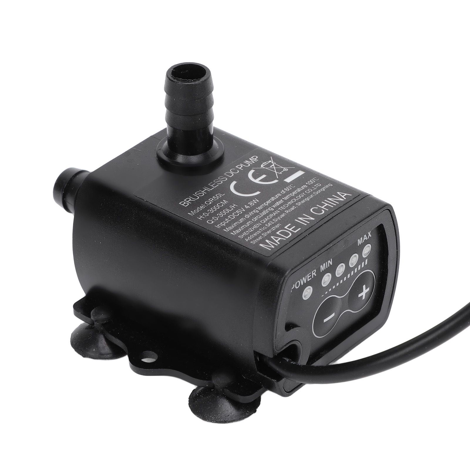 Submersible Water Pump Aquarium Fountain with Flow Adjustment Function USB view 10