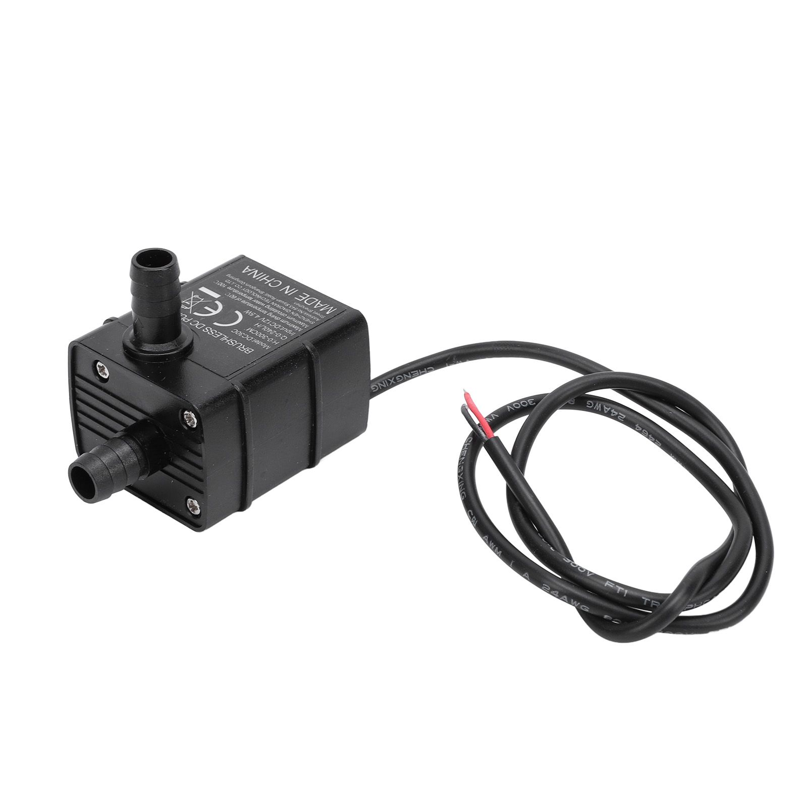 Micro Submersible Pump DC 12V 4.5W 240L/H 300cm Lift IP68 Brushless Water