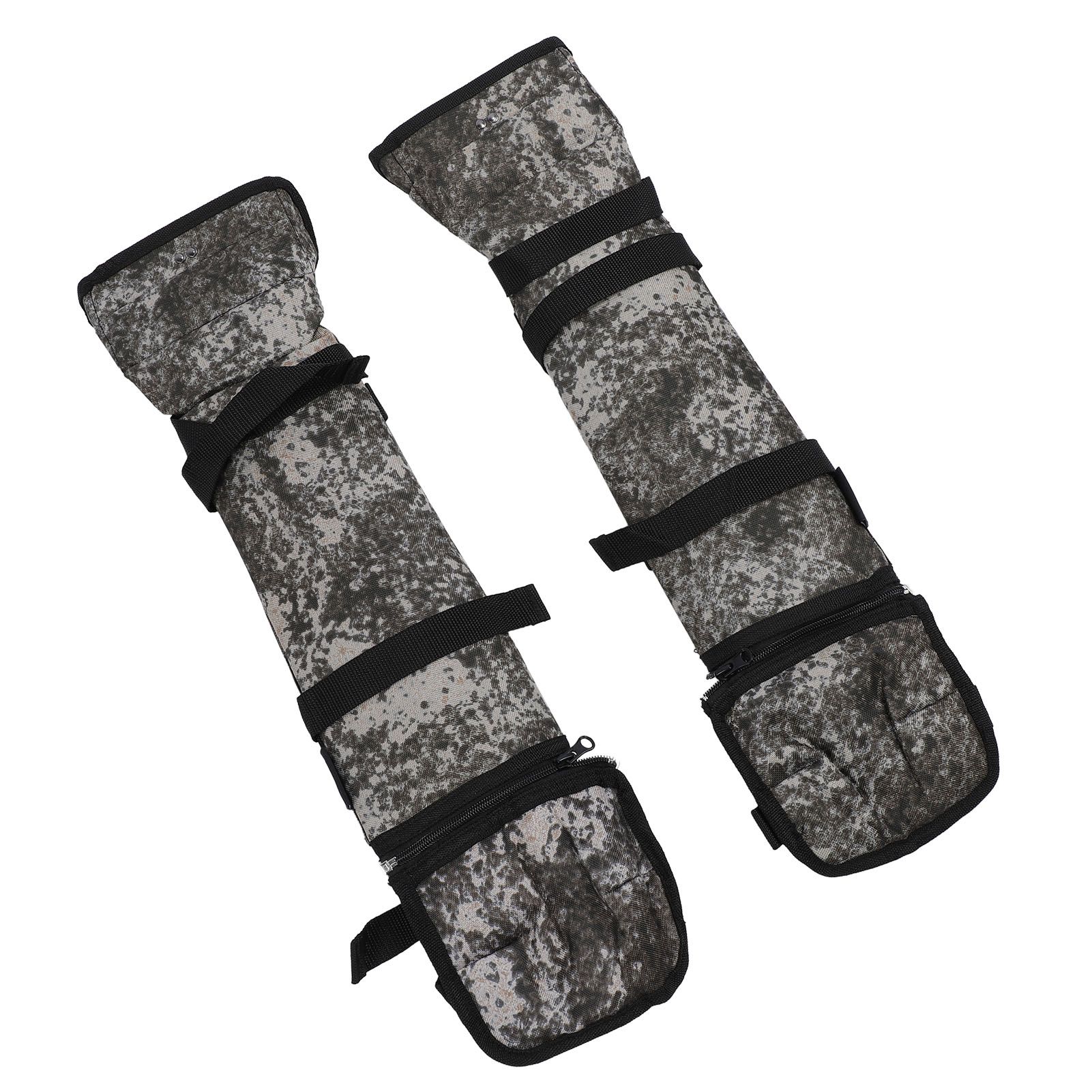 2pcs Snake Gaiter Water Resistant Adjustable 600D Oxford Cloth Snake Leg Guard view 12