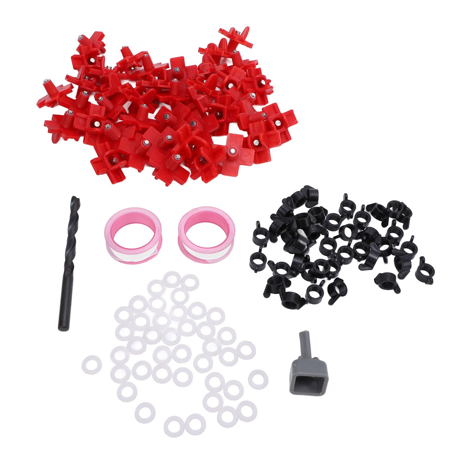 40PCS Chicken Waterer Nipples Plastic Steel Automatic Poultry Nipple Waterer view 3