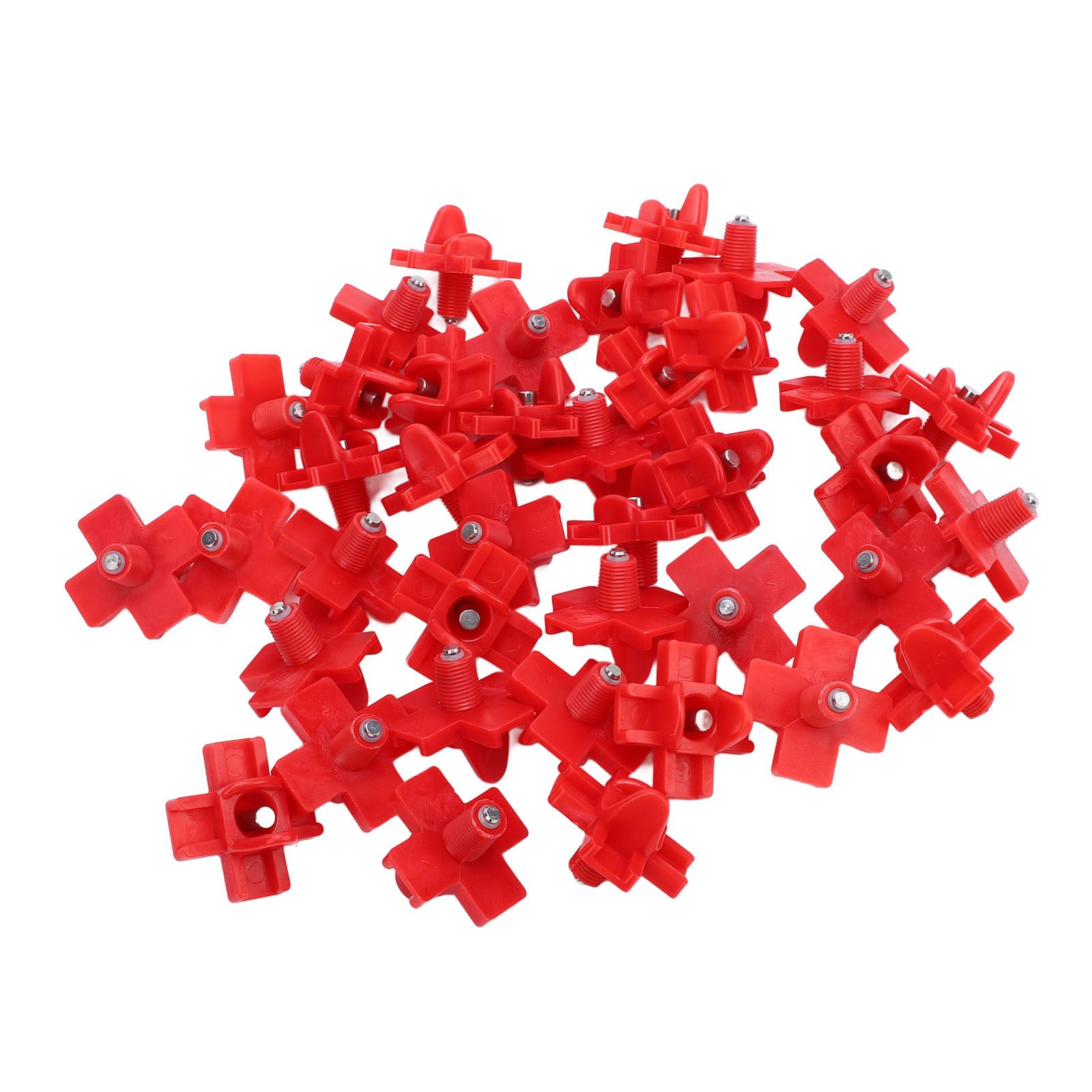 40PCS Chicken Waterer Nipples Plastic Steel Automatic Poultry Nipple Waterer view 6
