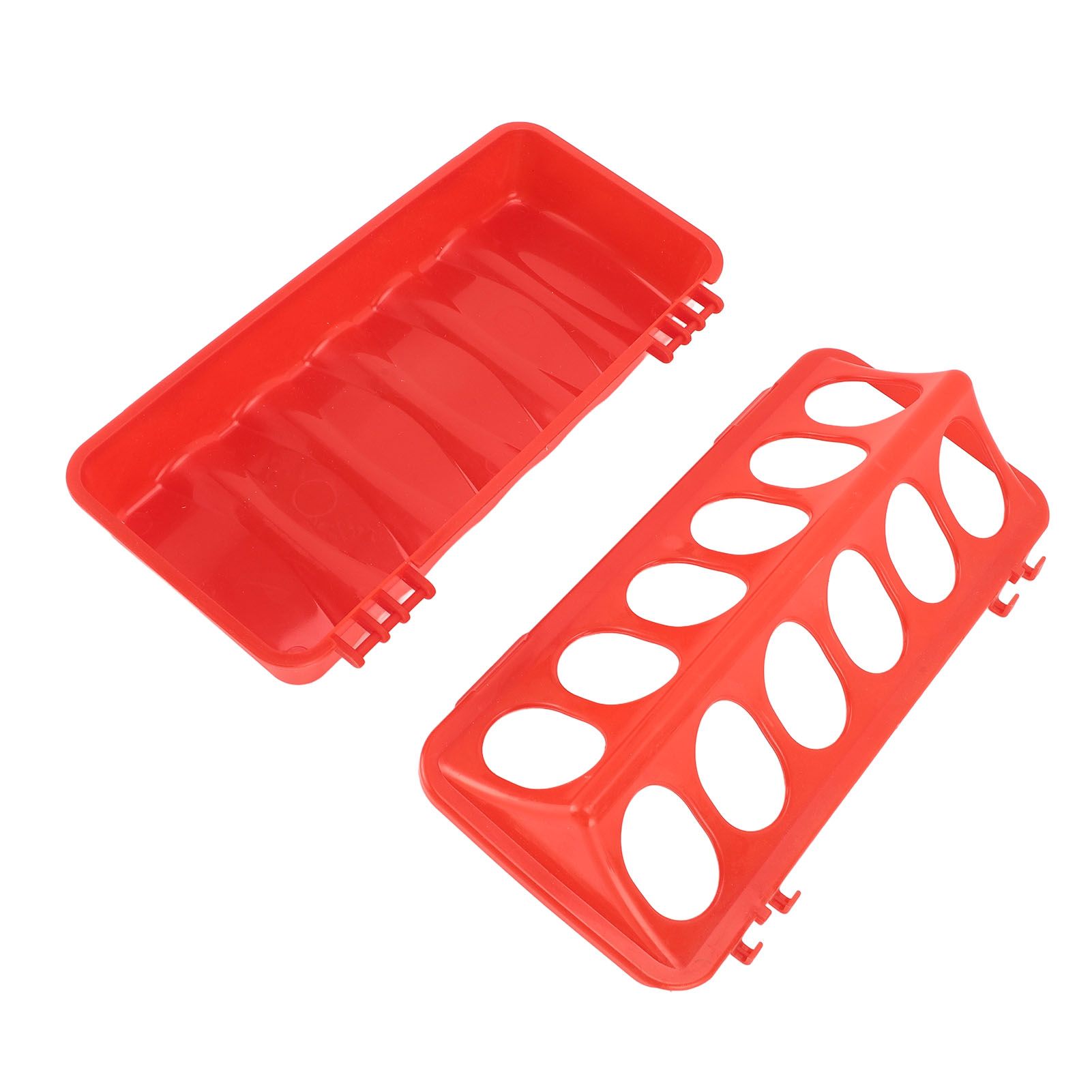 5pcs Flip Top Pigeon Feeder Anti Spill Feeding Tray No Waste No Mess Small view 2